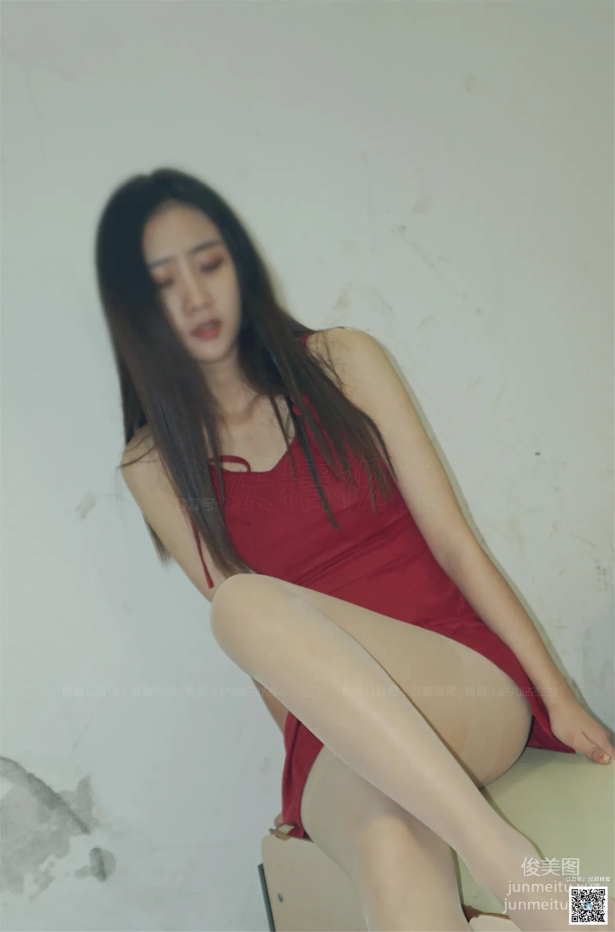 妖精視覺 NO.180 小茶 _ 伊人舞紅妝 [55P] 32