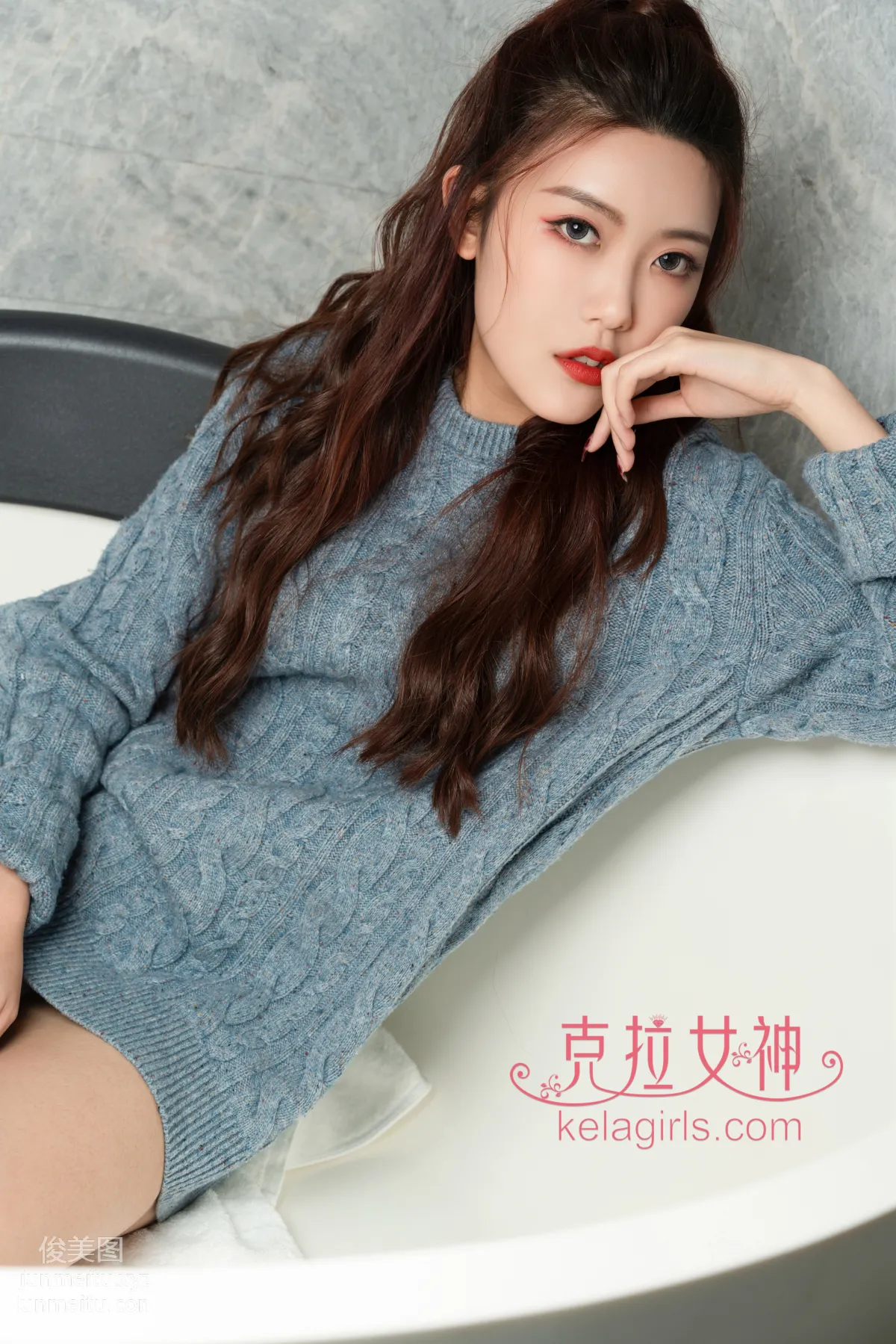 [KeLaGirls克拉女神] 2019.01.28《秋水伊人》鐘淇 26