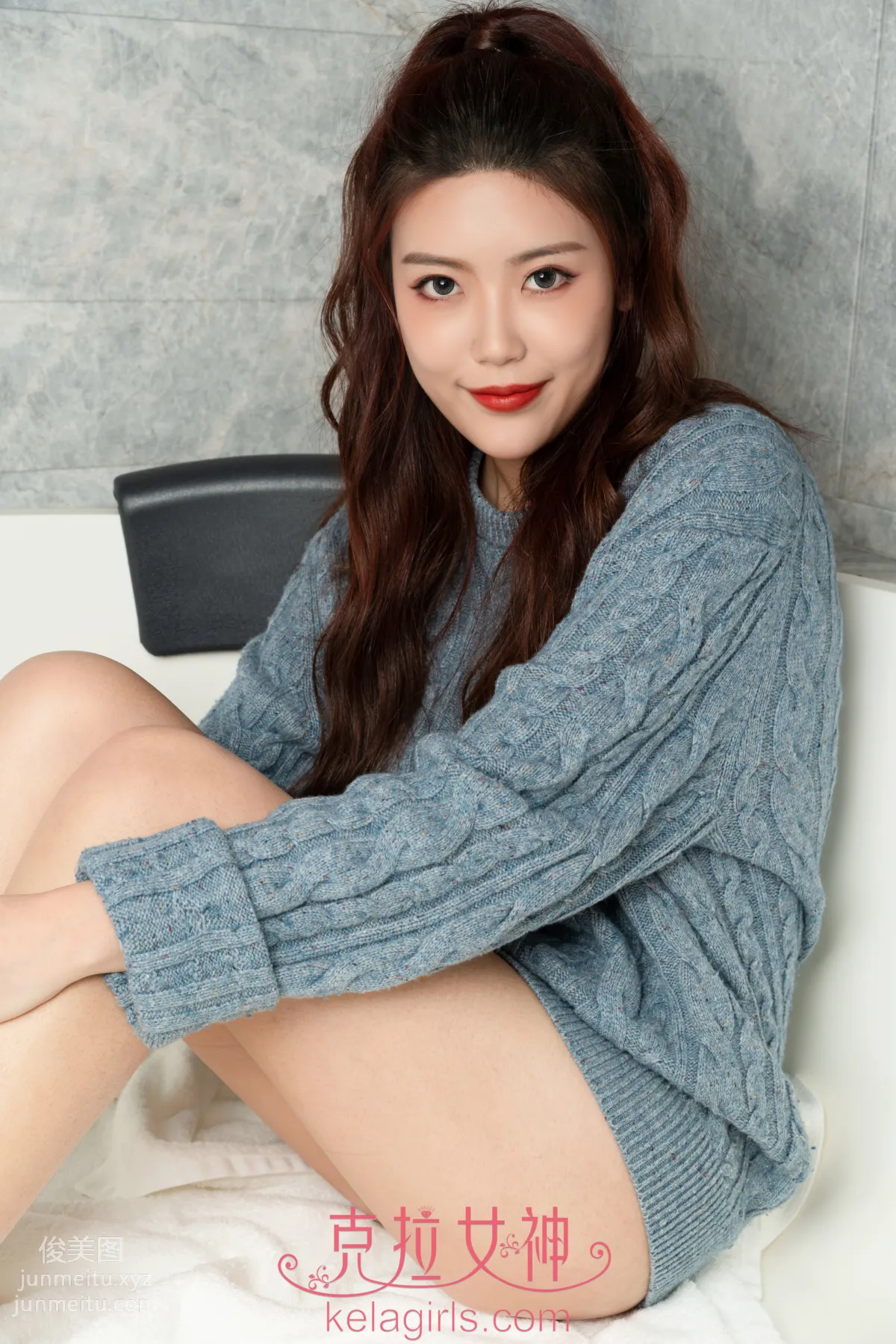 [KeLaGirls克拉女神] 2019.01.28《秋水伊人》鐘淇 27
