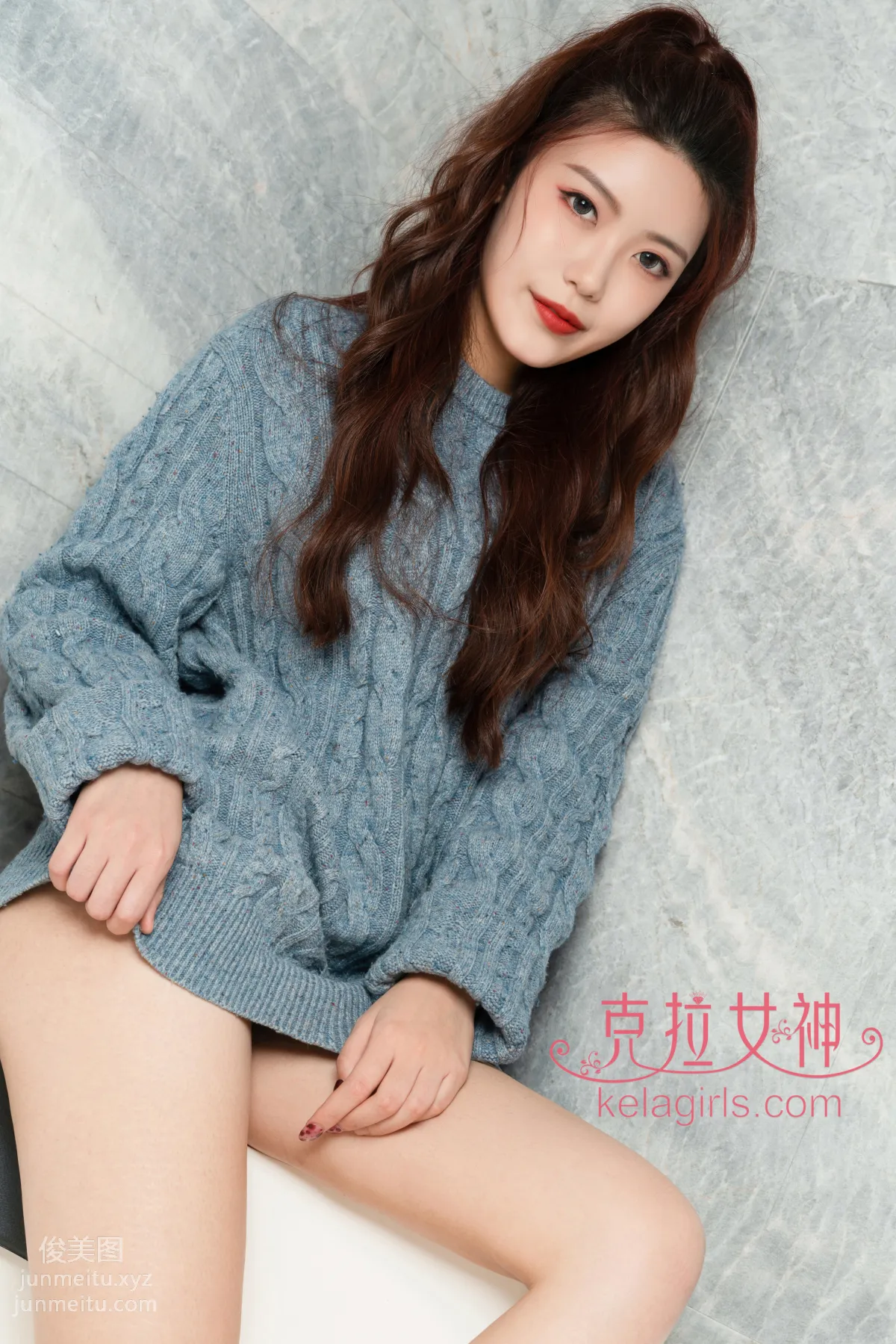 [KeLaGirls克拉女神] 2019.01.28《秋水伊人》鐘淇 24