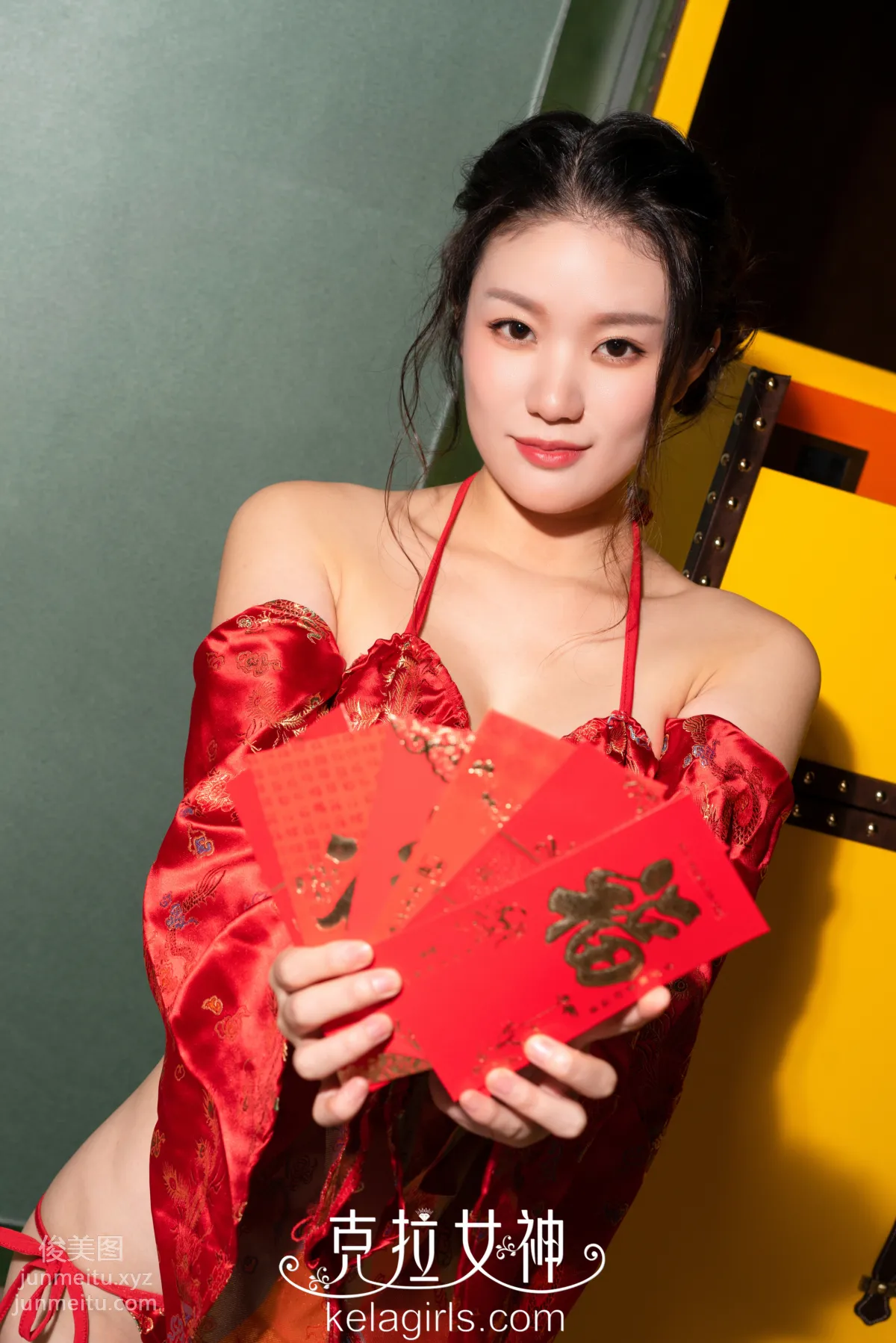[KeLaGirls克拉女神] 2019.02.05《鋪紅疊翠》宋黛 39