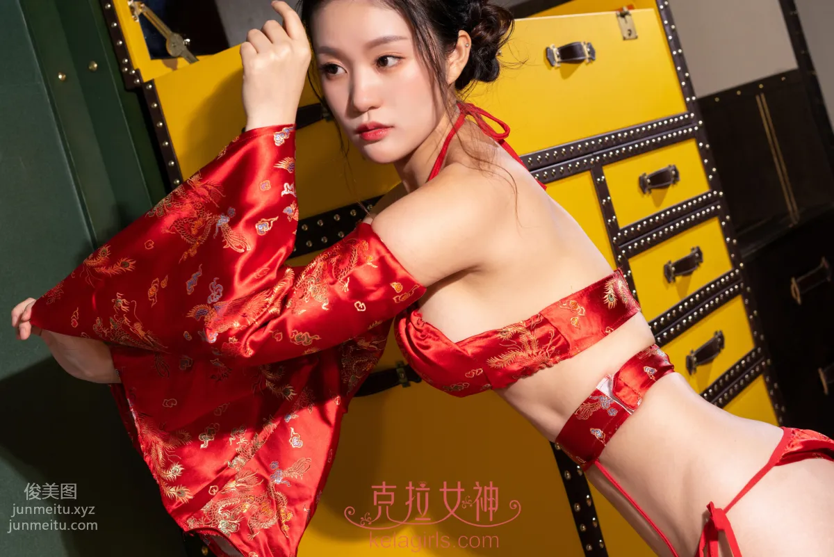 [KeLaGirls克拉女神] 2019.02.05《鋪紅疊翠》宋黛 16