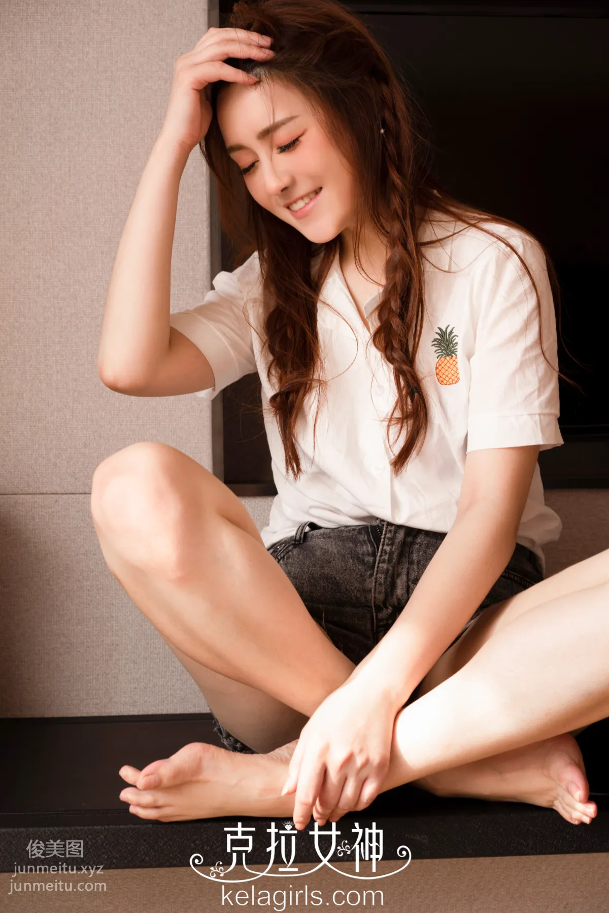 [KeLaGirls克拉女神] 2019.02.13《滋潤護足》汶汶 22