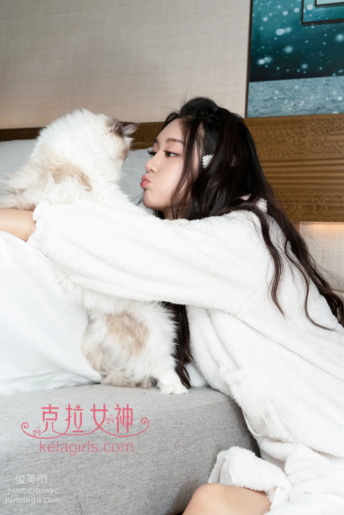 [KeLaGirls克拉女神] 2019.03.11《她與她的貓》湯怡 11