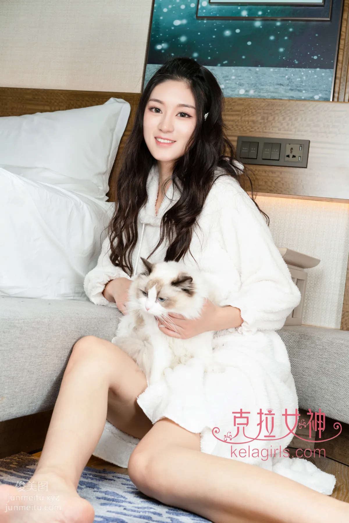 [KeLaGirls克拉女神] 2019.03.11《她與她的貓》湯怡 8