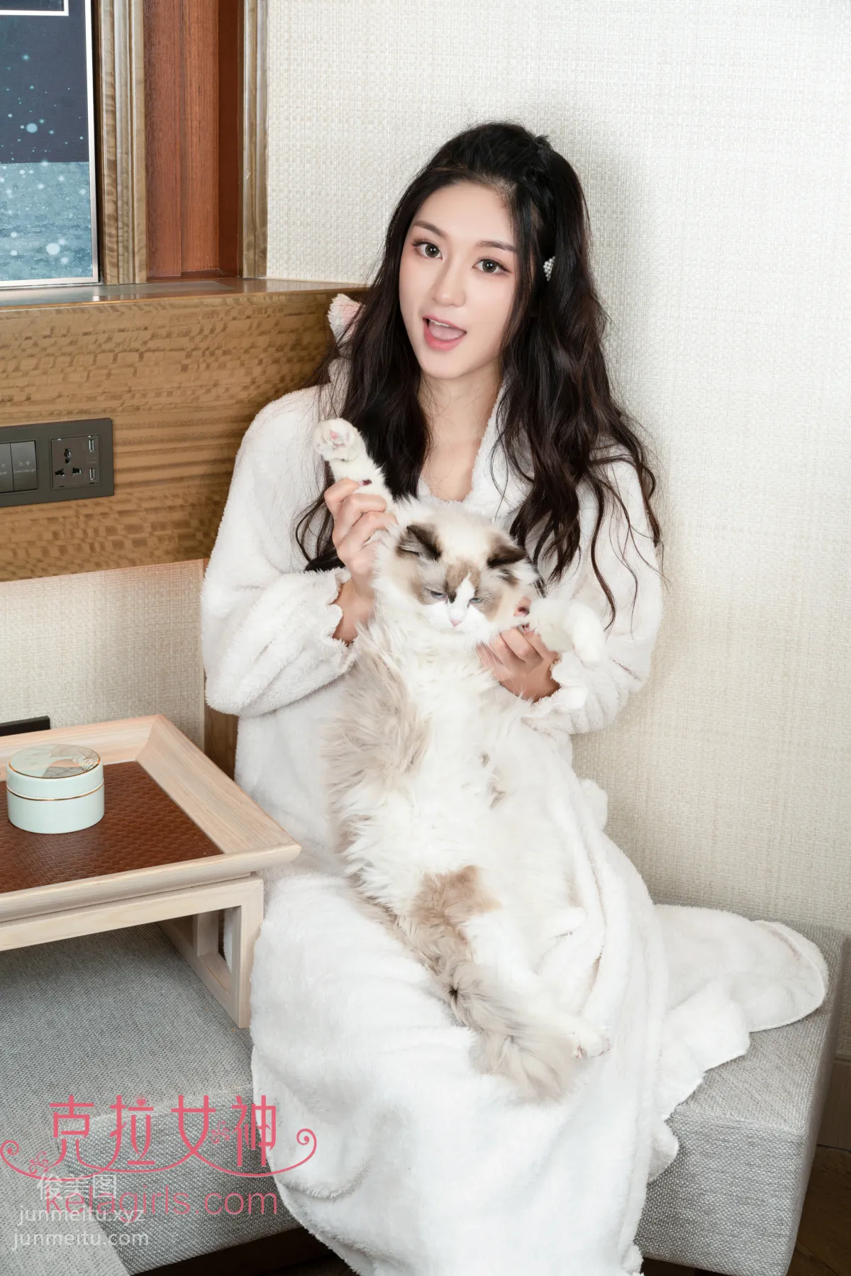 [KeLaGirls克拉女神] 2019.03.11《她與她的貓》湯怡 4
