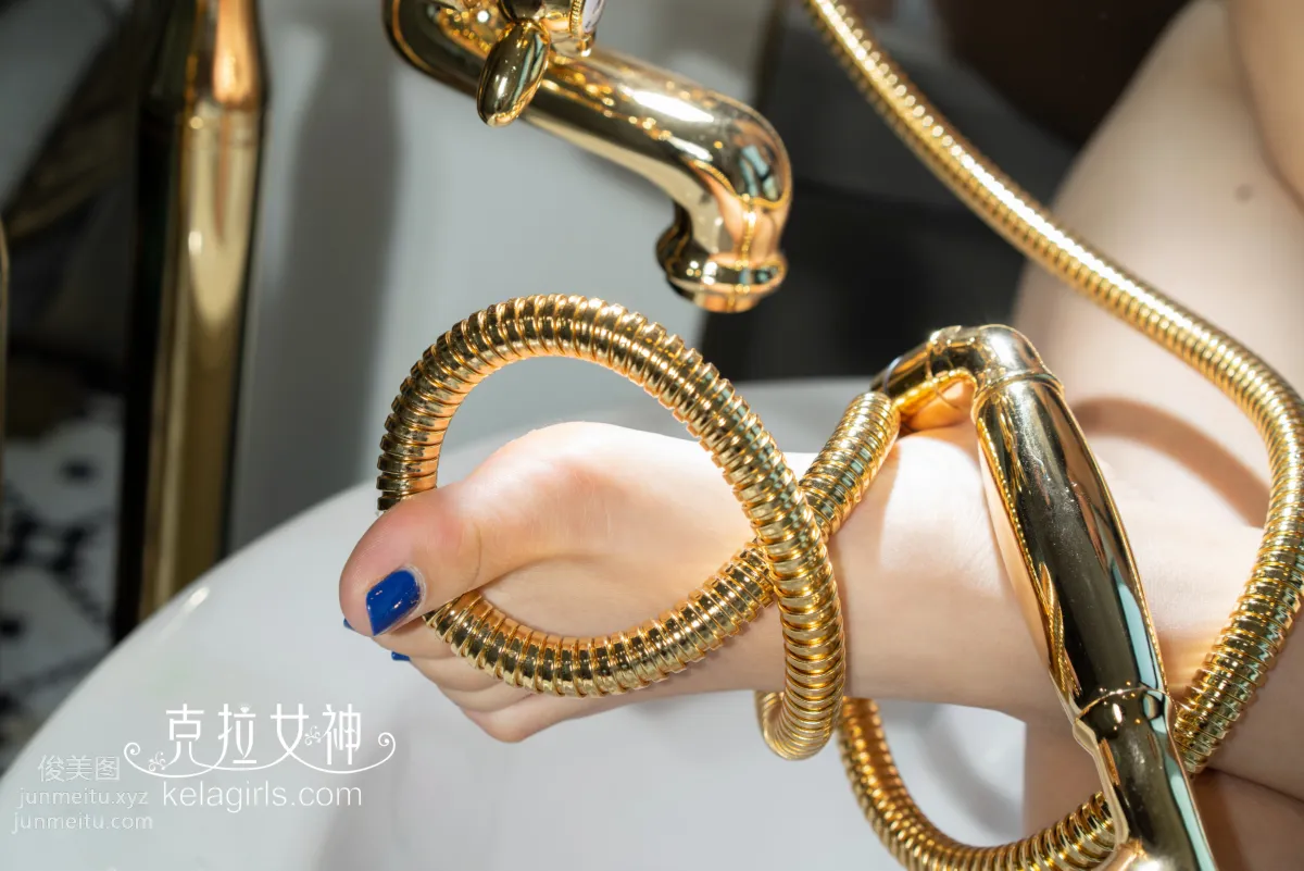 [KeLaGirls克拉女神] 2019.04.18《金蛇纏足》舒彤 8
