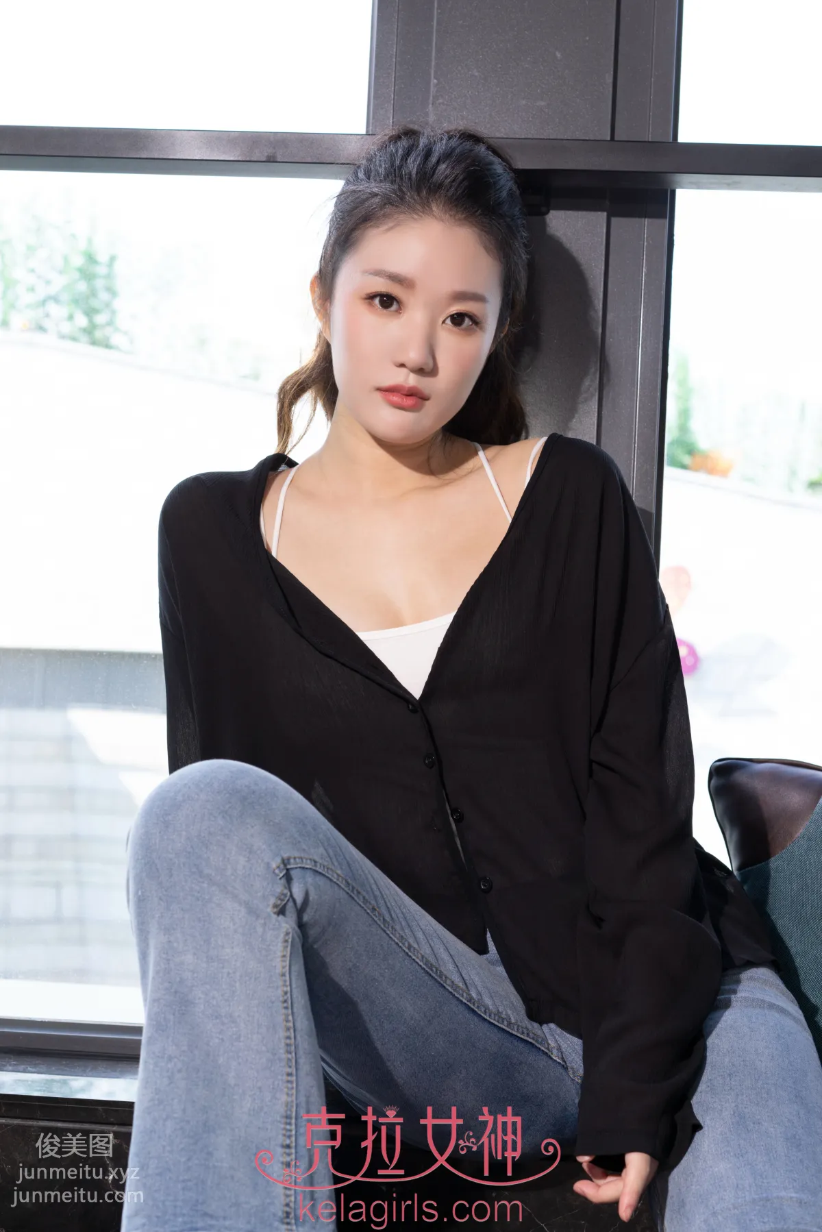 [KeLaGirls克拉女神] 2019.04.22《超低腰牛仔》宋黛 1