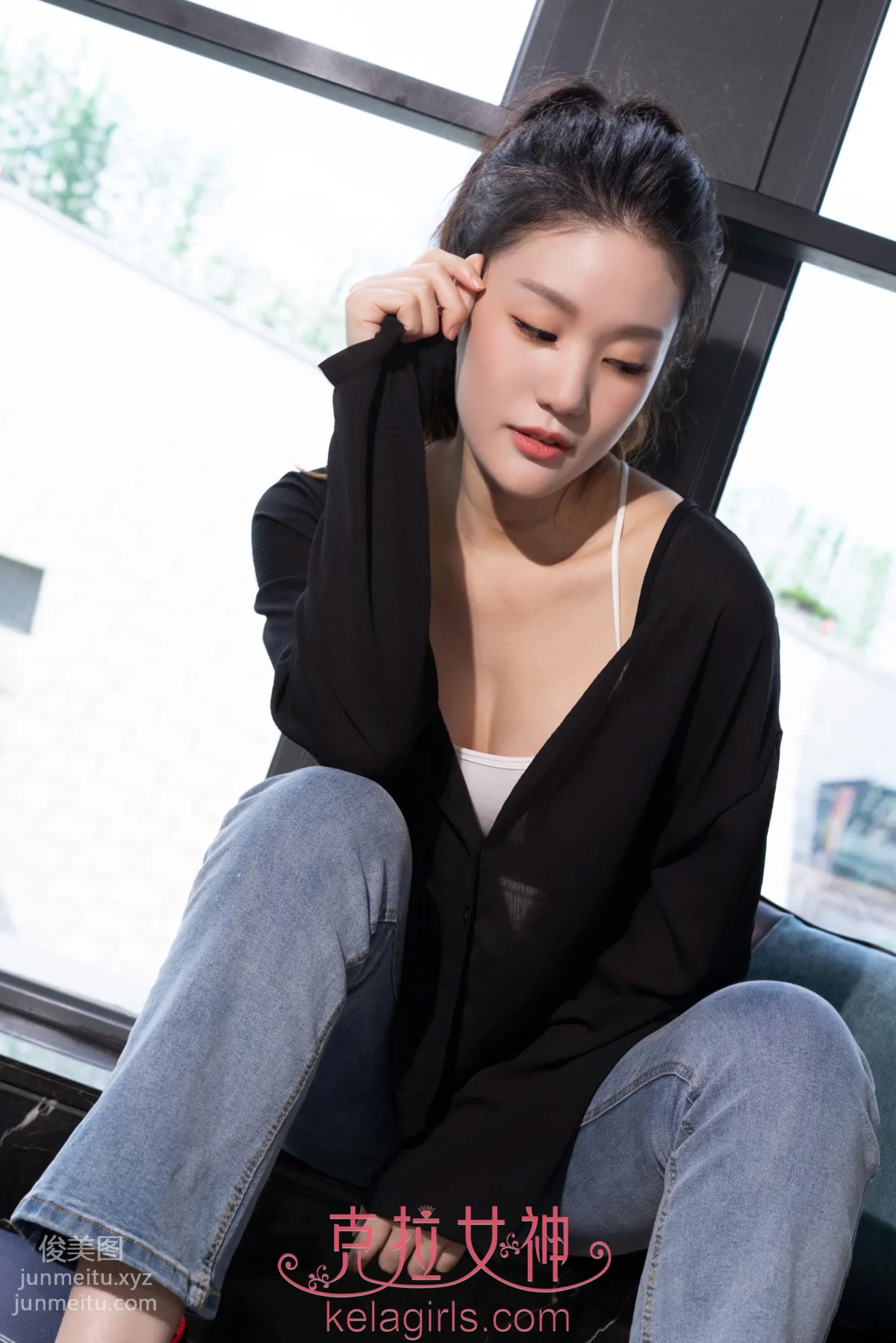 [KeLaGirls克拉女神] 2019.04.22《超低腰牛仔》宋黛 2