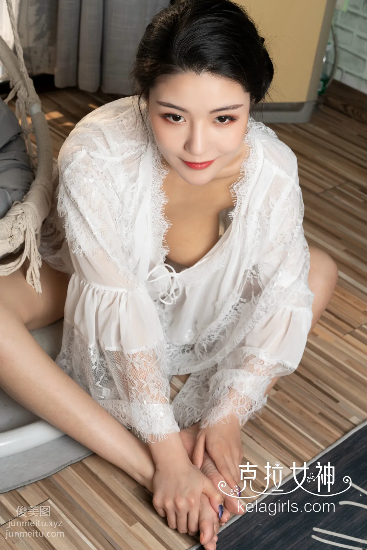 [KeLaGirls克拉女神] 2019.04.24《玉峰挺拔》雅楠 15