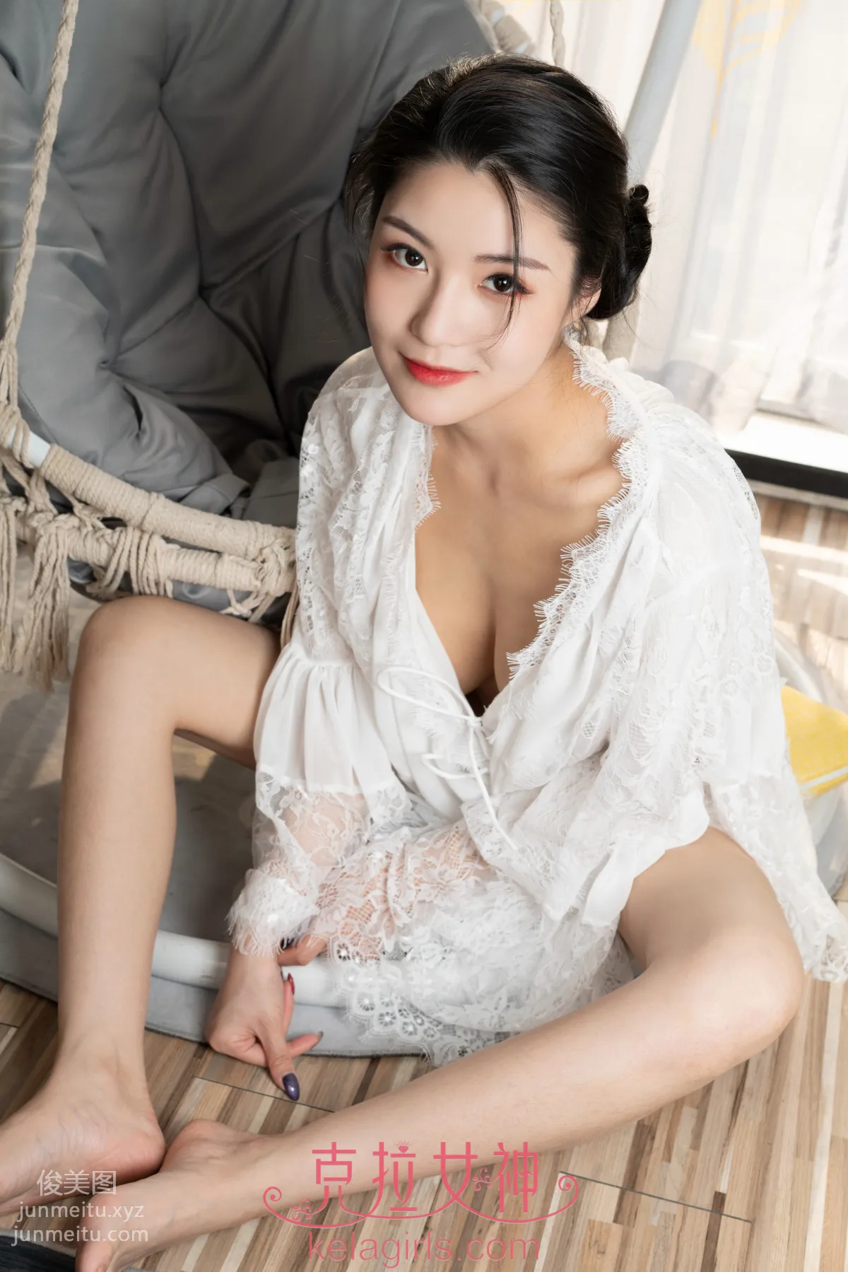 [KeLaGirls克拉女神] 2019.04.24《玉峰挺拔》雅楠 10