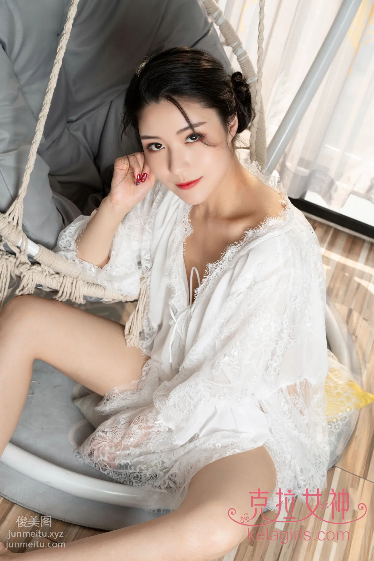 [KeLaGirls克拉女神] 2019.04.24《玉峰挺拔》雅楠 8