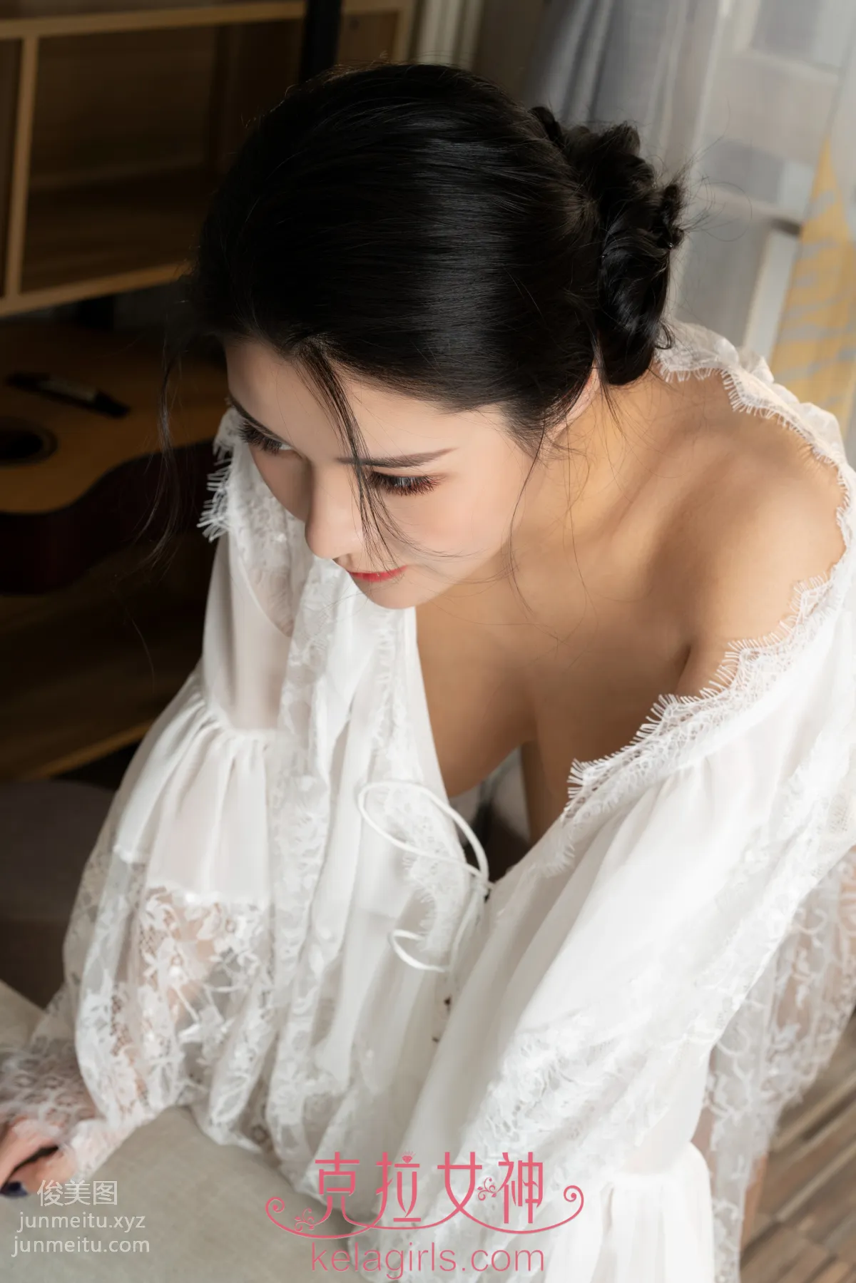 [KeLaGirls克拉女神] 2019.04.24《玉峰挺拔》雅楠 16