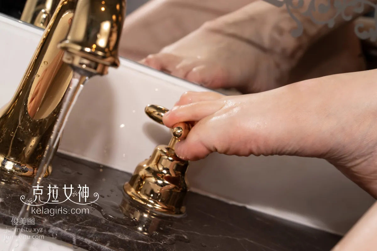 [KeLaGirls克拉女神] 2019.05.17《女神浴足 》宋黛 18