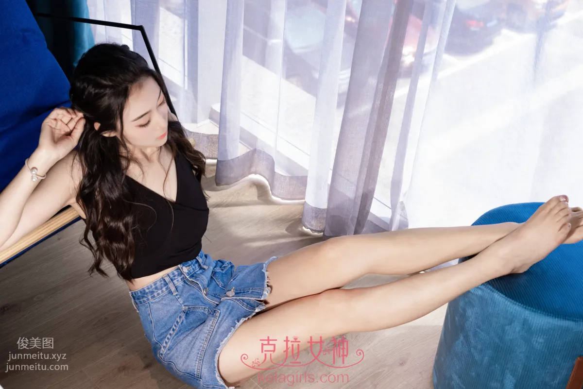 [KeLaGirls克拉女神] 2019.09.01《玉足塗彩》趙敏 3