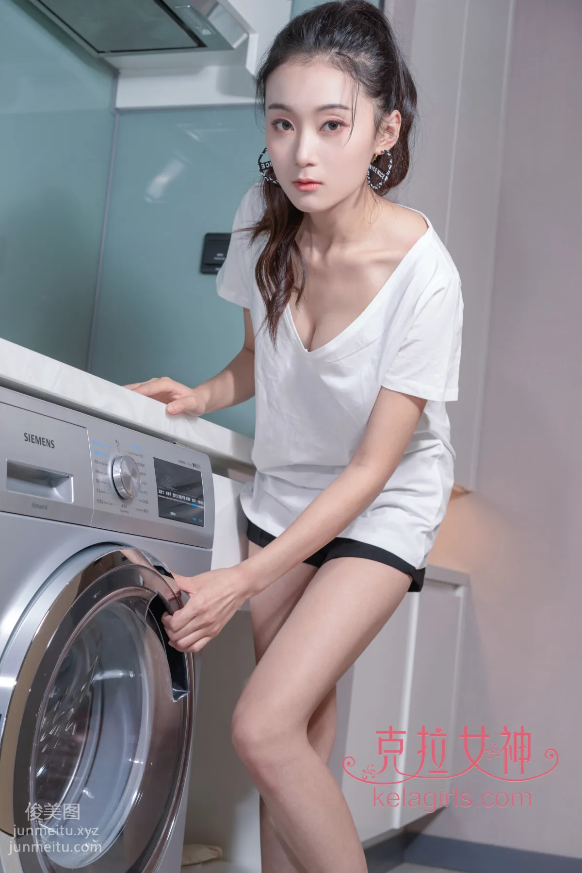 [KeLaGirls克拉女神] 2019.10.02《脫絲洗襪》趙敏 16