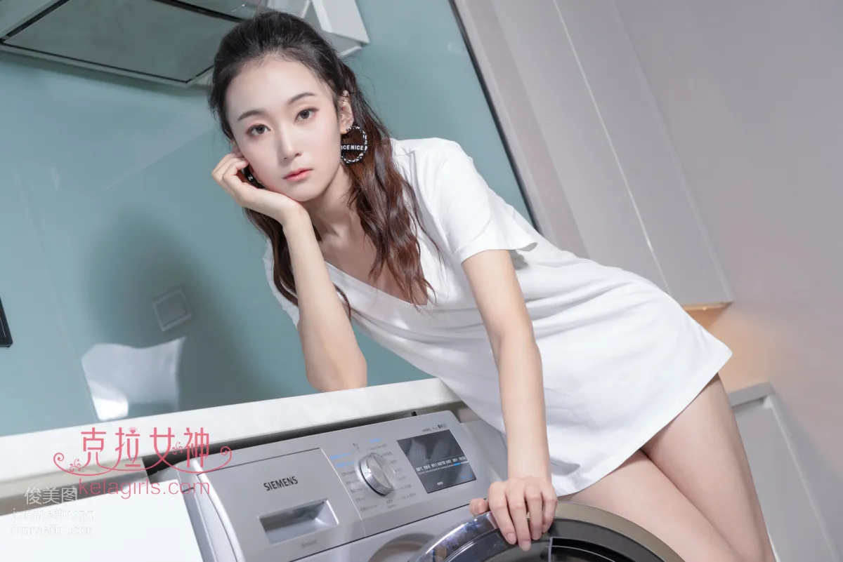 [KeLaGirls克拉女神] 2019.10.02《脫絲洗襪》趙敏 17