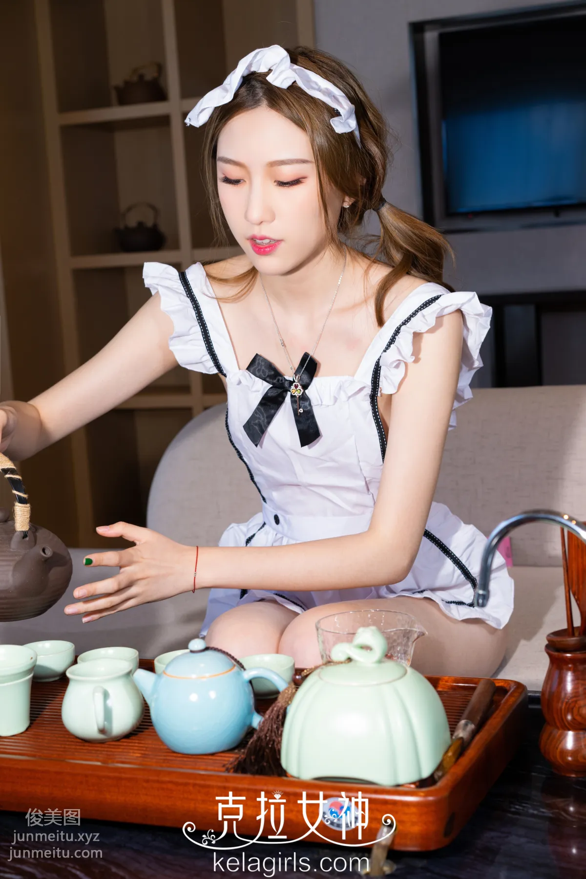 [KeLaGirls克拉女神] 2020.03.06《女仆の功夫茶》芊芊 1