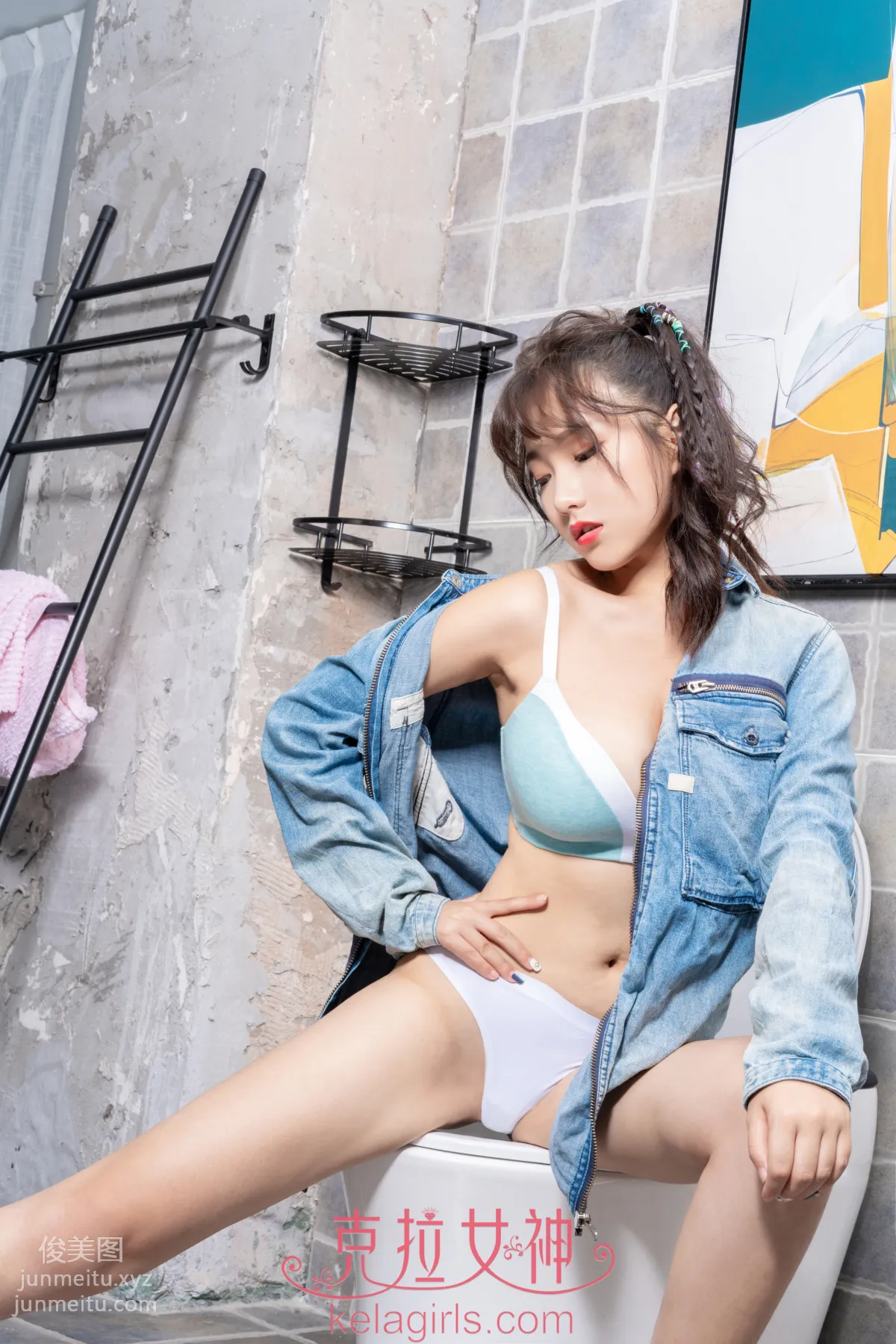 [KeLaGirls克拉女神] 2020.03.13《牛仔很“牛”》YOYO 22