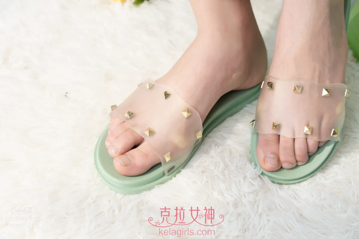 [KeLaGirls克拉女神] 2020.04.22《居家拖鞋》沫夕 20