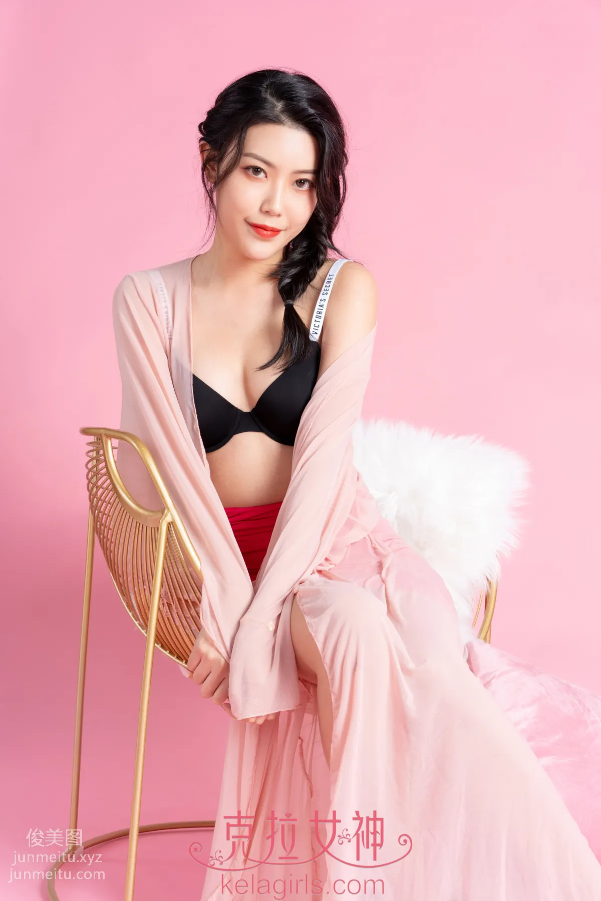 [KelaGirls克拉女神] 2020.08.31《粉紅之魅》鐘淇 27