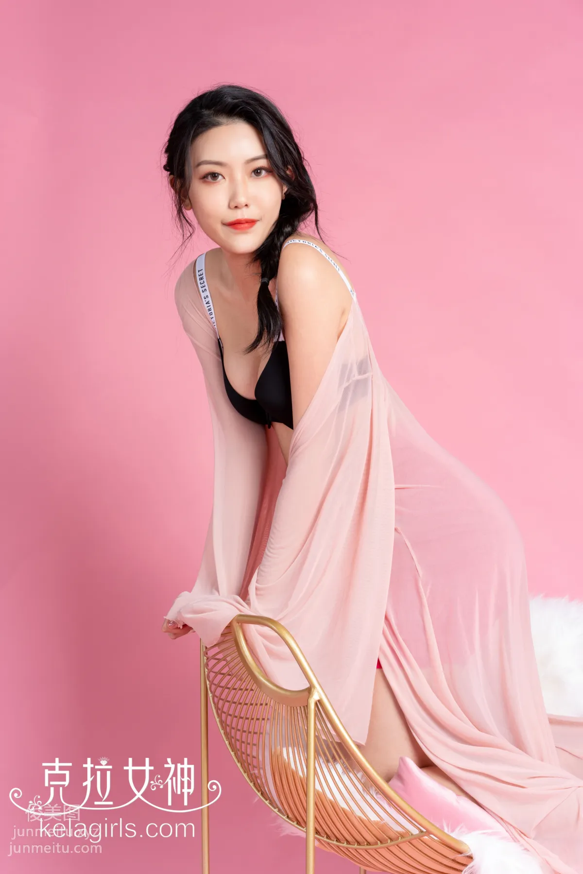 [KelaGirls克拉女神] 2020.08.31《粉紅之魅》鐘淇 32