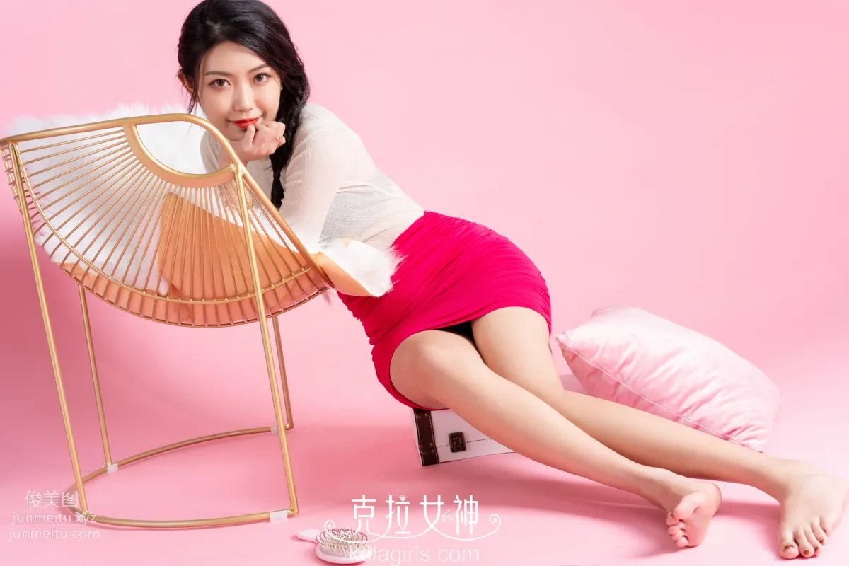 [KelaGirls克拉女神] 2020.08.31《粉紅之魅》鐘淇 17