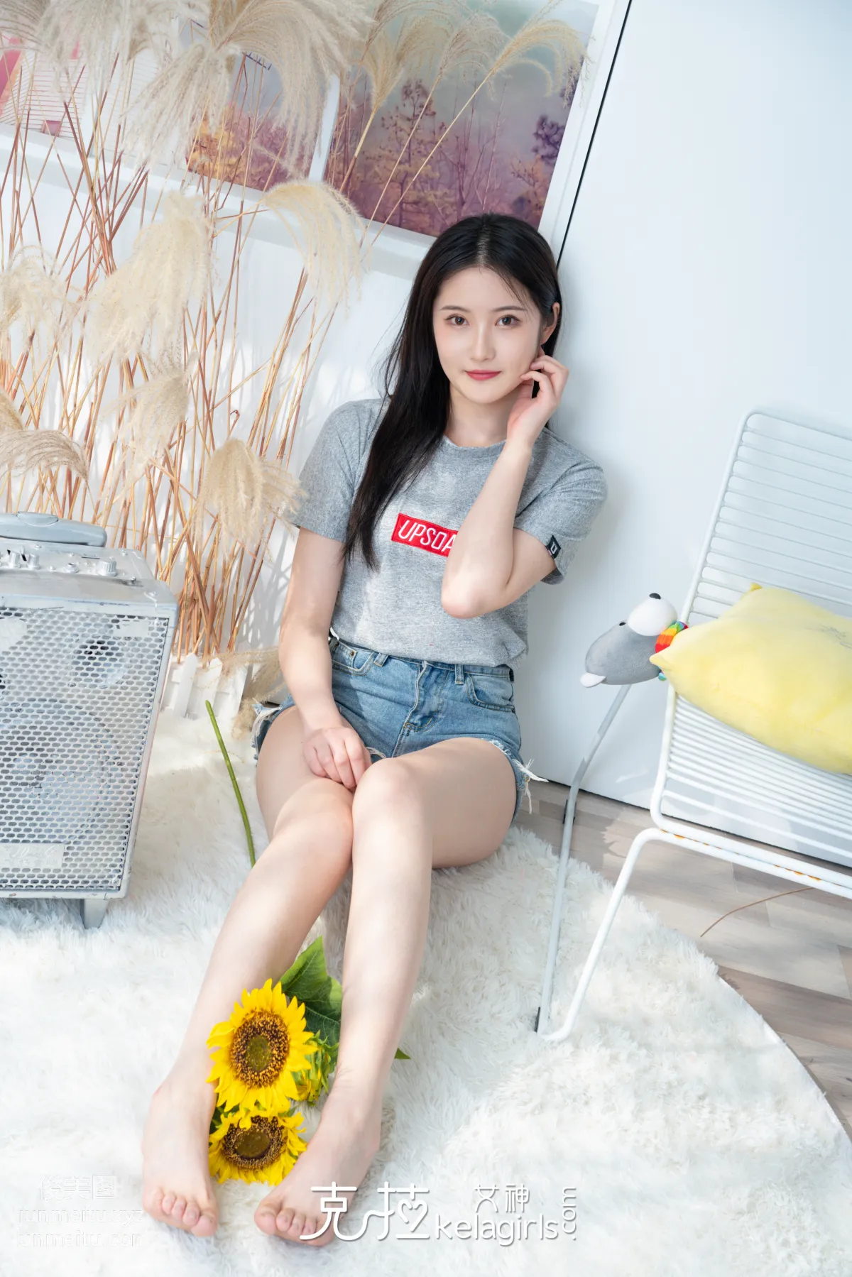 [Kelagirls克拉女神]2021.05.19《萌妹人字拖》嘉萌[23P] 8