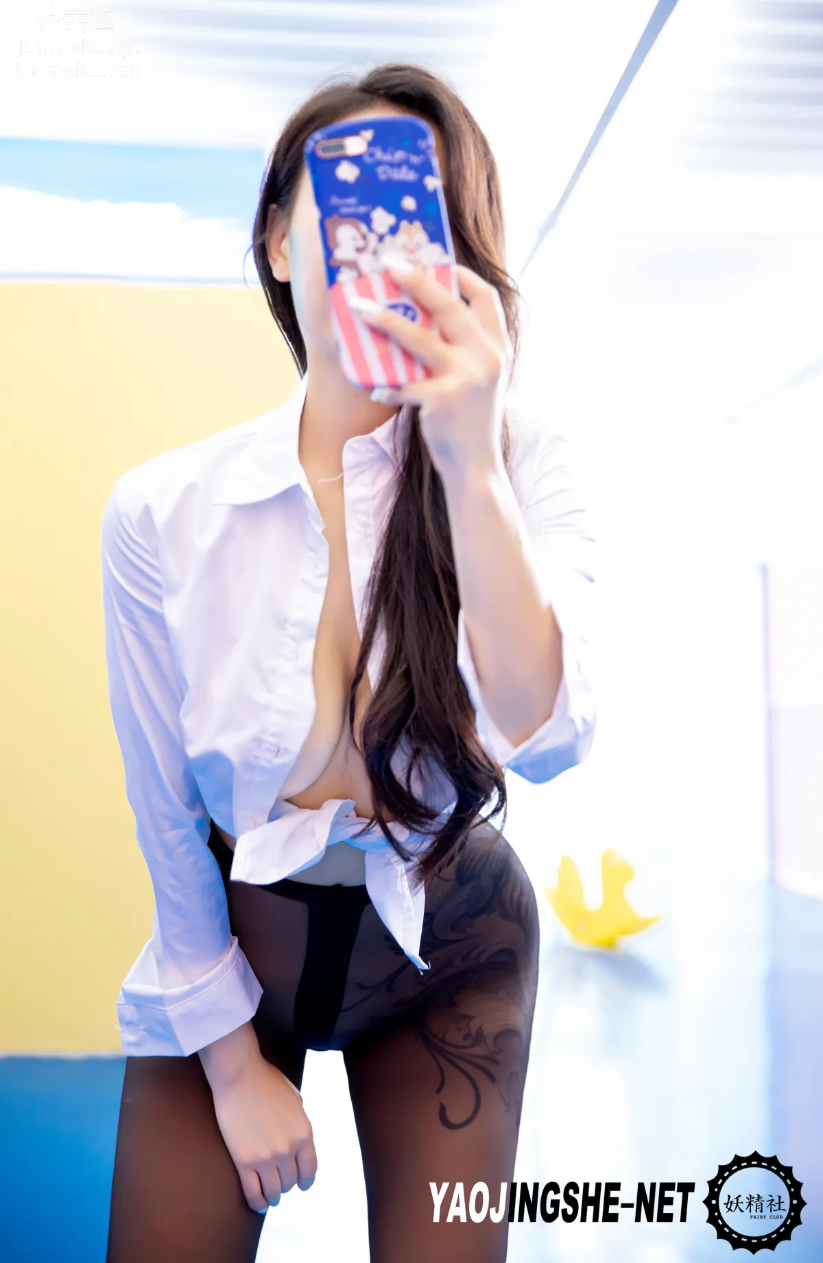 [FAIRY CLUB妖精社] 2019.09.20 V1903《自拍》紫嫣-極品無内絲V系列 28