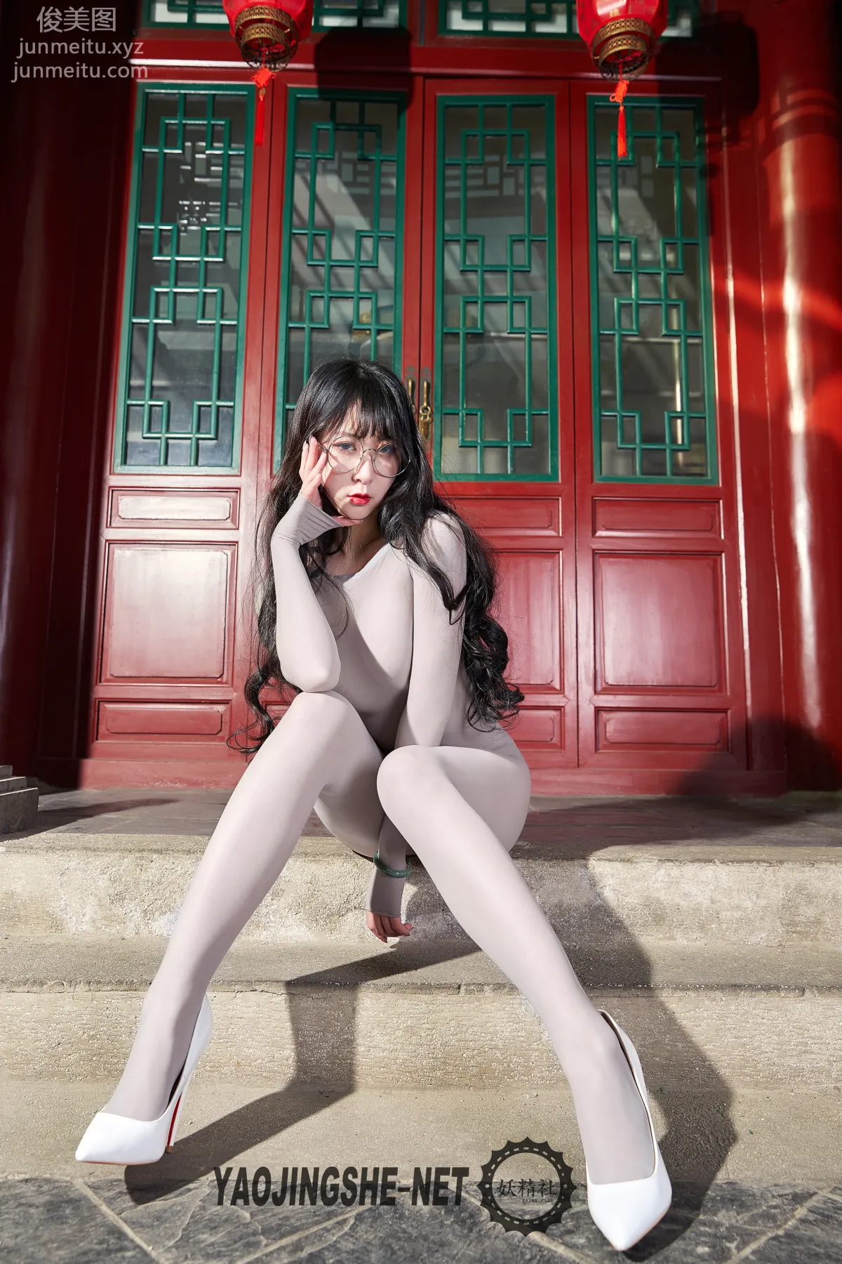 [FAIRY CLUB妖精社] 2019.10.07 V1905《禁锢在屋檐下》焦藝-極品無内絲V系列 29