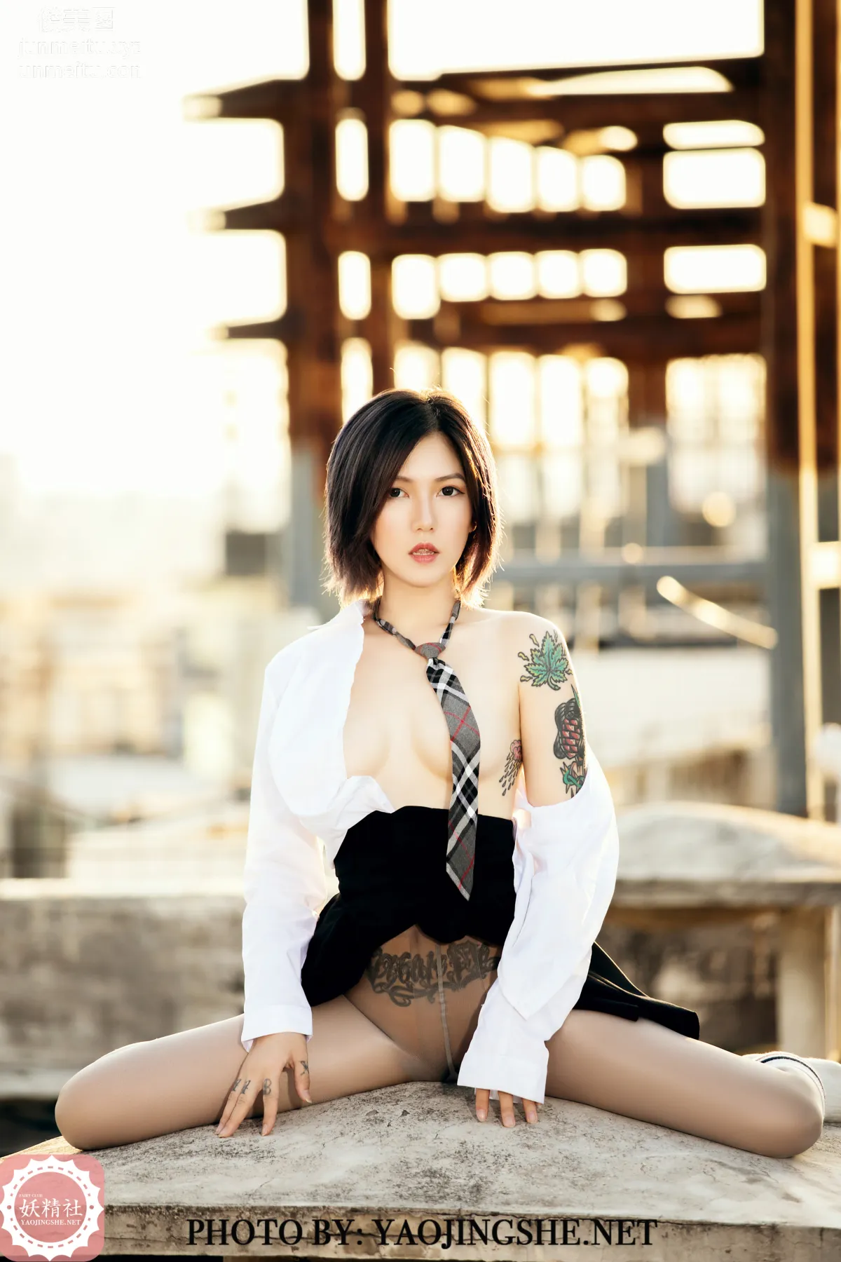 [FAIRY CLUB妖精社] 2020.01.15 V2003《誰困住了我的菊花》菊花-極品無内絲V系列 24