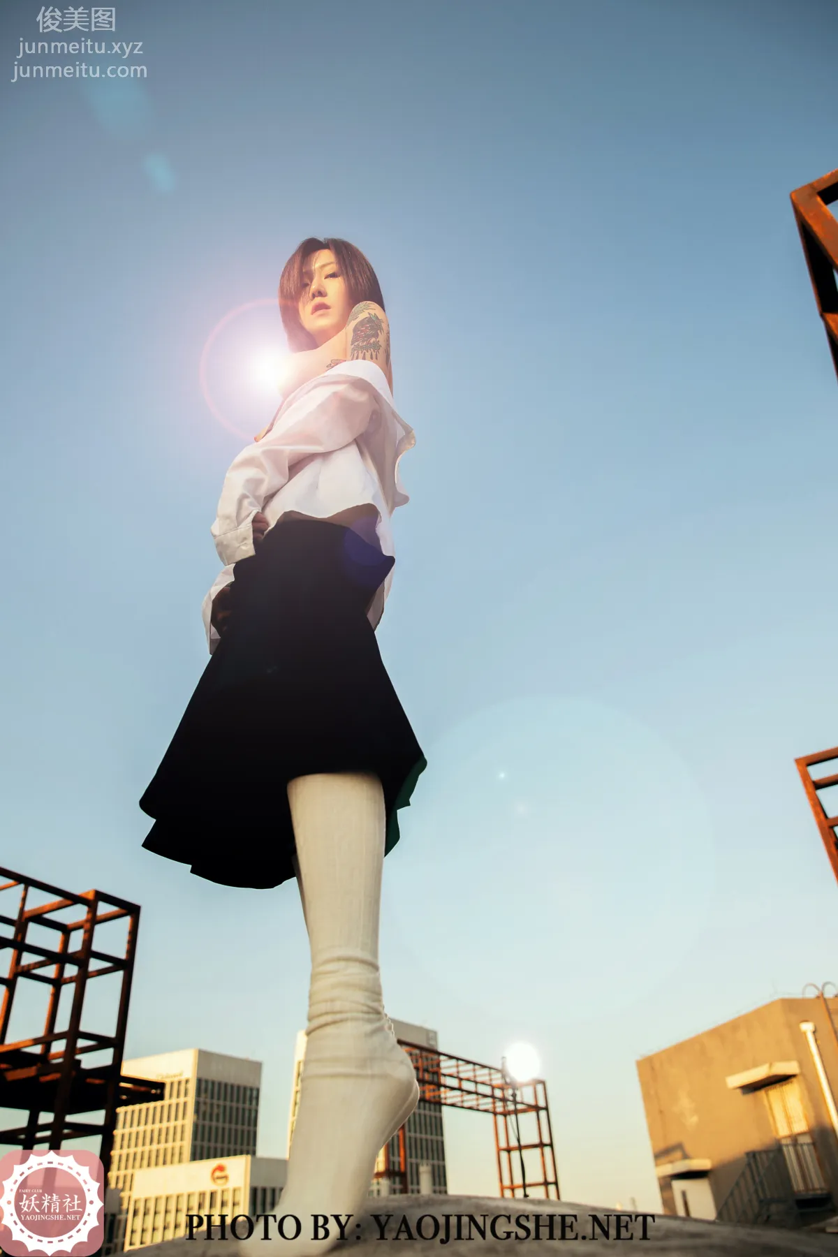 [FAIRY CLUB妖精社] 2020.01.15 V2003《誰困住了我的菊花》菊花-極品無内絲V系列 30