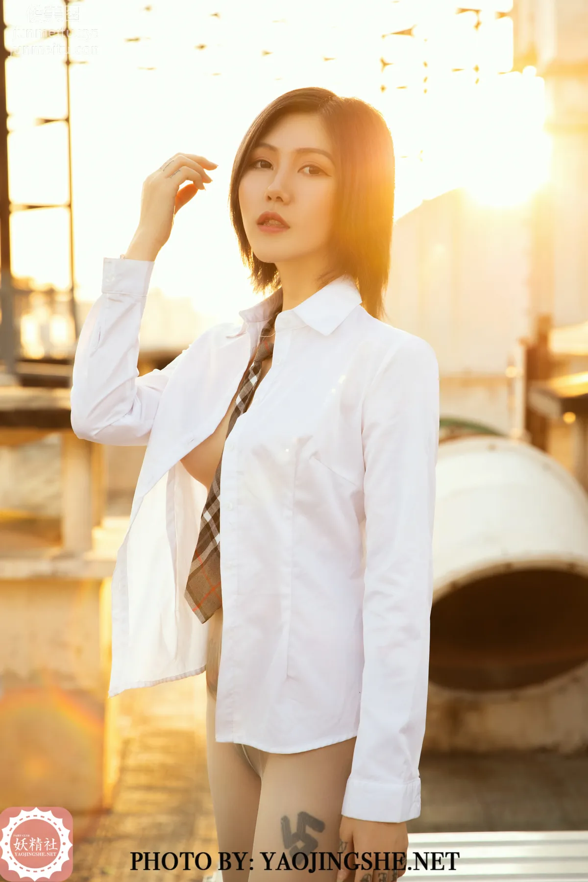 [FAIRY CLUB妖精社] 2020.01.15 V2003《誰困住了我的菊花》菊花-極品無内絲V系列 31