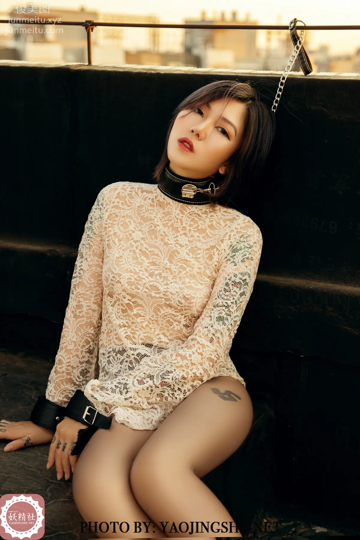 [FAIRY CLUB妖精社] 2020.01.15 V2003《誰困住了我的菊花》菊花-極品無内絲V系列 33