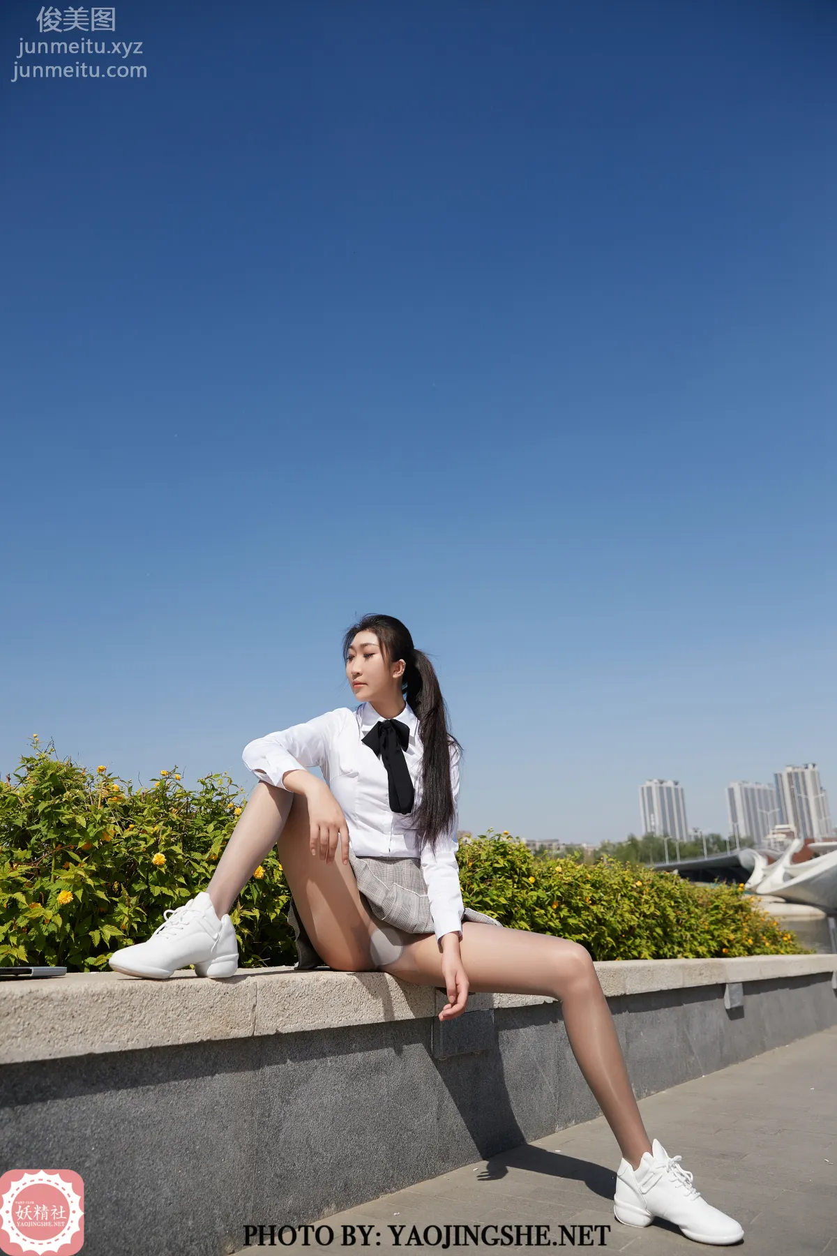 [FAIRY CLUB妖精社] 2020.06.03 T2010《河邊學生裝》蘇偉-極品無内絲T系列 36