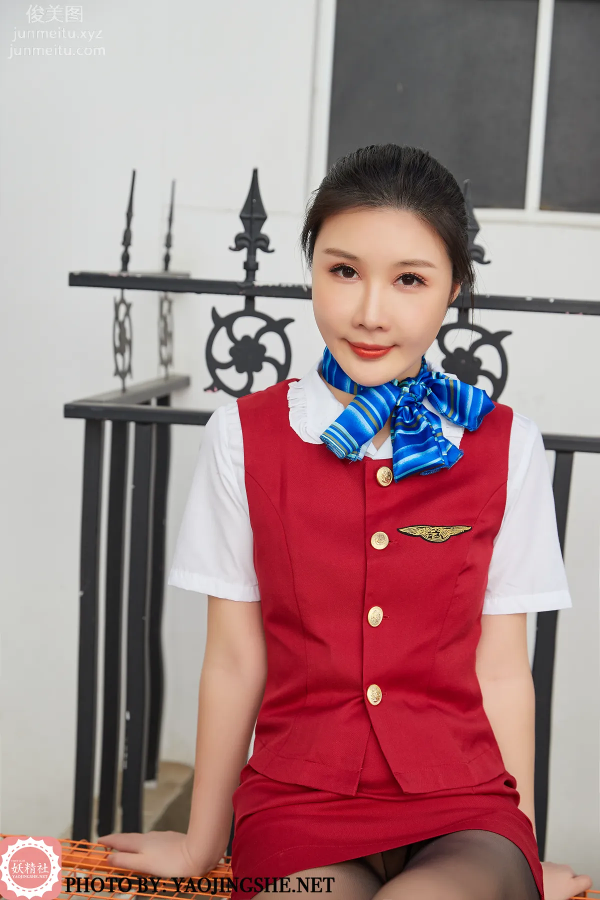 [FAIRY CLUB妖精社] 2020.06.26 T2017《空姐》美琪老師傅-極品無内絲T系列 3