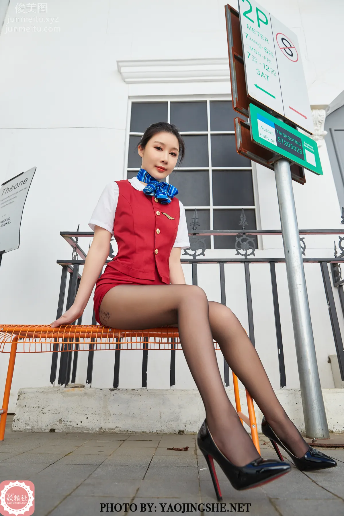 [FAIRY CLUB妖精社] 2020.06.26 T2017《空姐》美琪老師傅-極品無内絲T系列 6