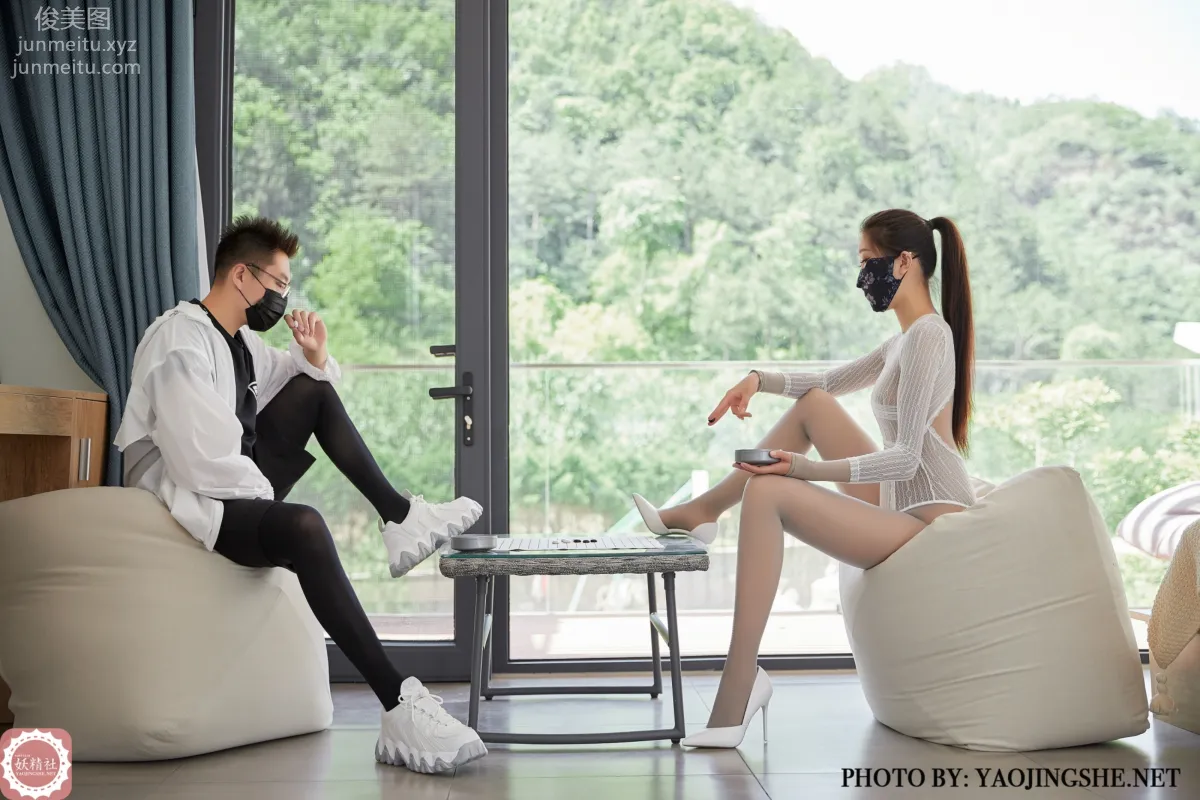 [FAIRY CLUB妖精社] 2020.07.28 T2023《對弈》蘇偉-極品無内絲T系列 50