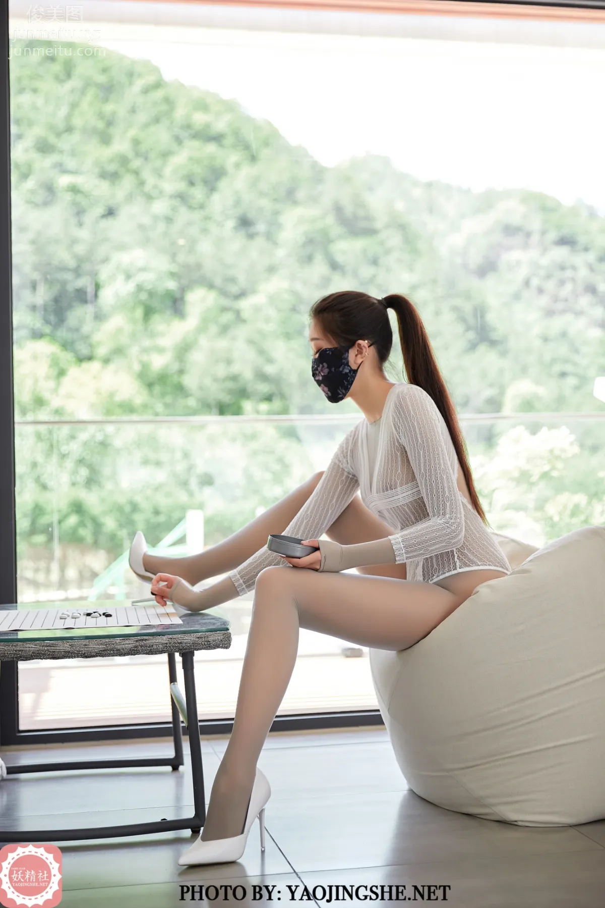 [FAIRY CLUB妖精社] 2020.07.28 T2023《對弈》蘇偉-極品無内絲T系列 56