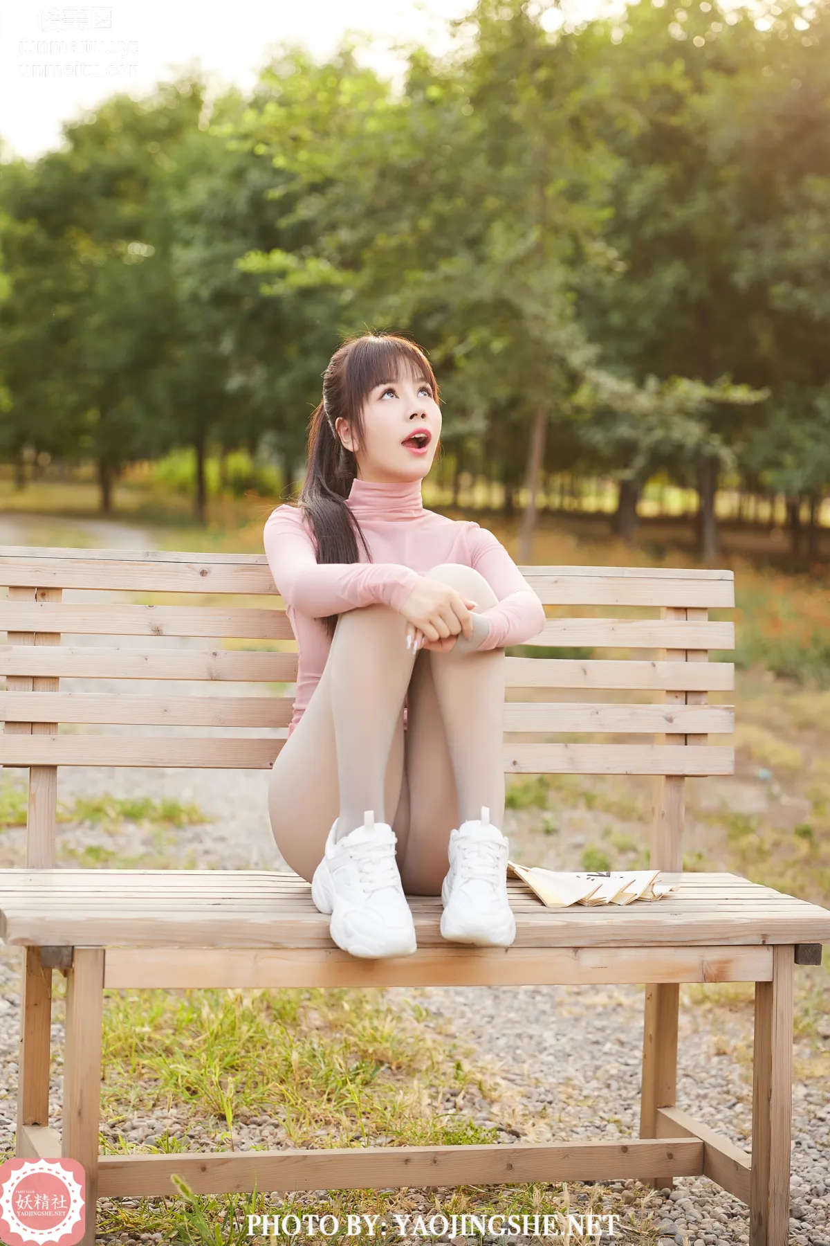[FAIRY CLUB妖精社] 2020.08.26 T2028《公園小妖精》妲己-極品無内絲T系列 1