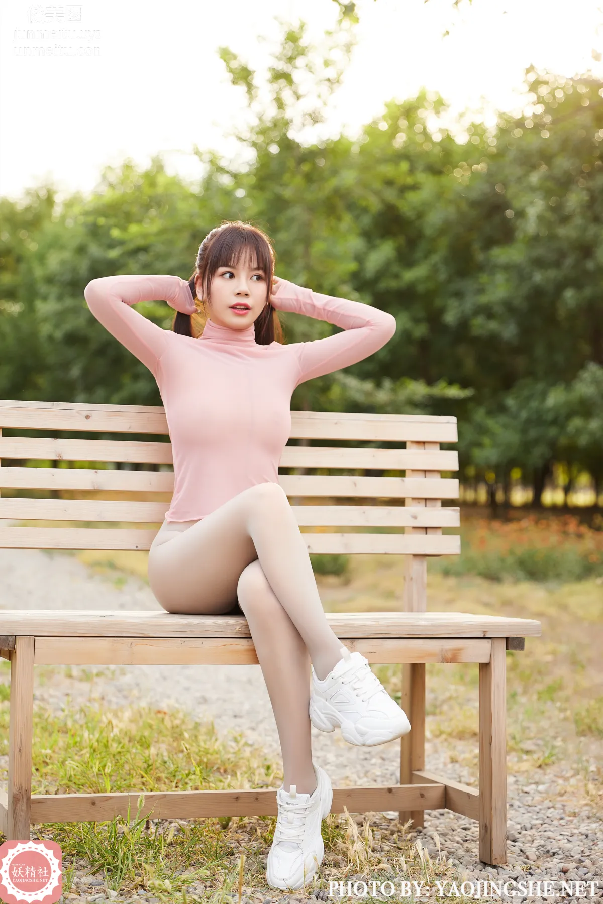 [FAIRY CLUB妖精社] 2020.08.26 T2028《公園小妖精》妲己-極品無内絲T系列 6