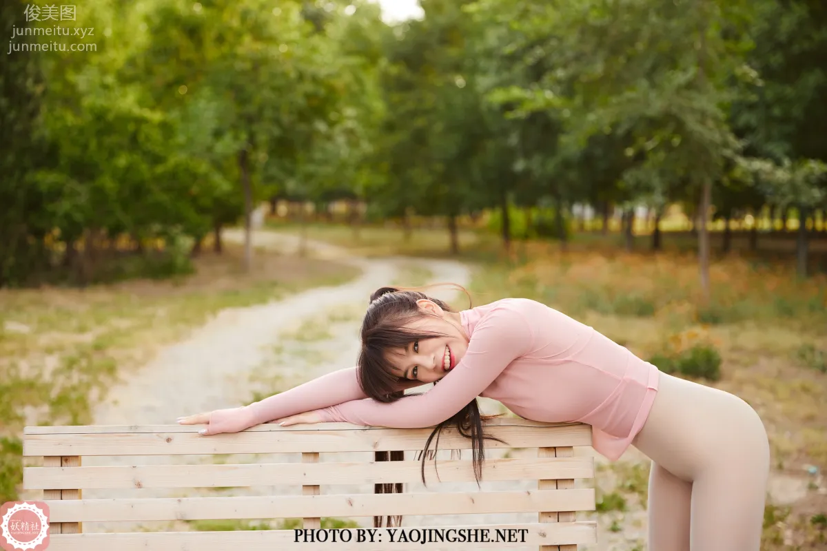 [FAIRY CLUB妖精社] 2020.08.26 T2028《公園小妖精》妲己-極品無内絲T系列 8