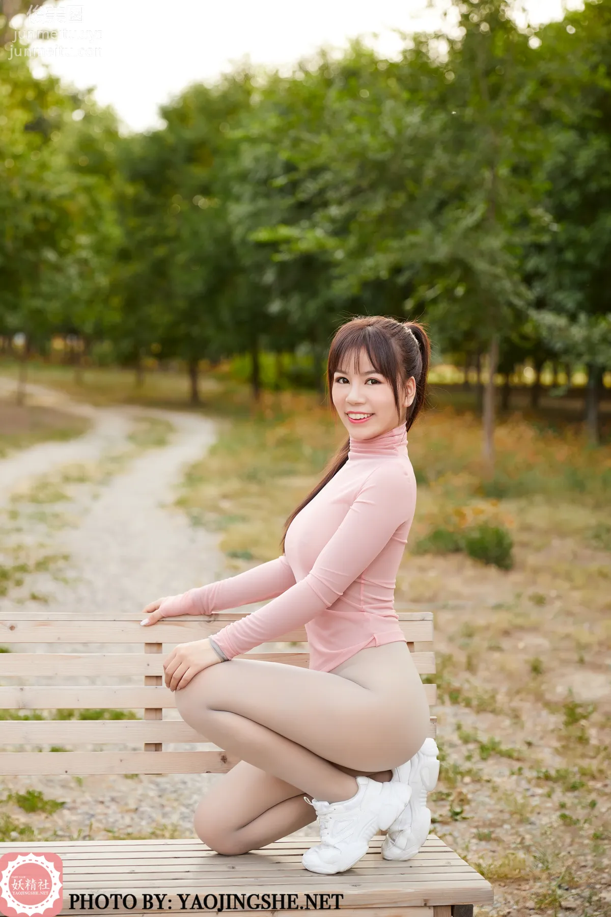 [FAIRY CLUB妖精社] 2020.08.26 T2028《公園小妖精》妲己-極品無内絲T系列 18