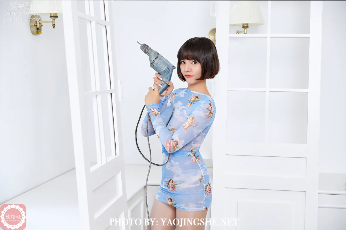[FAIRY CLUB妖精社] 2020.10.22 T2035《裝修工》唐飛飛-極品無内絲T系列 3