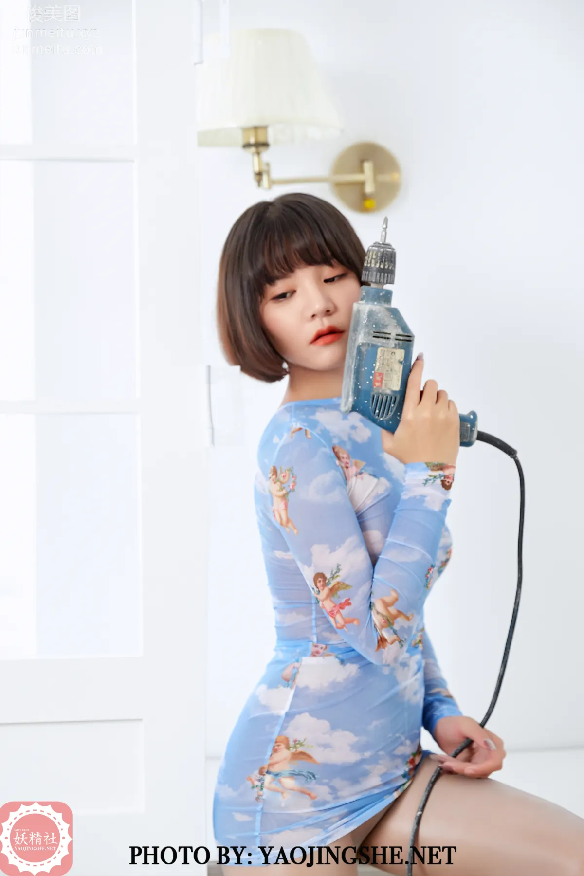 [FAIRY CLUB妖精社] 2020.10.22 T2035《裝修工》唐飛飛-極品無内絲T系列 6