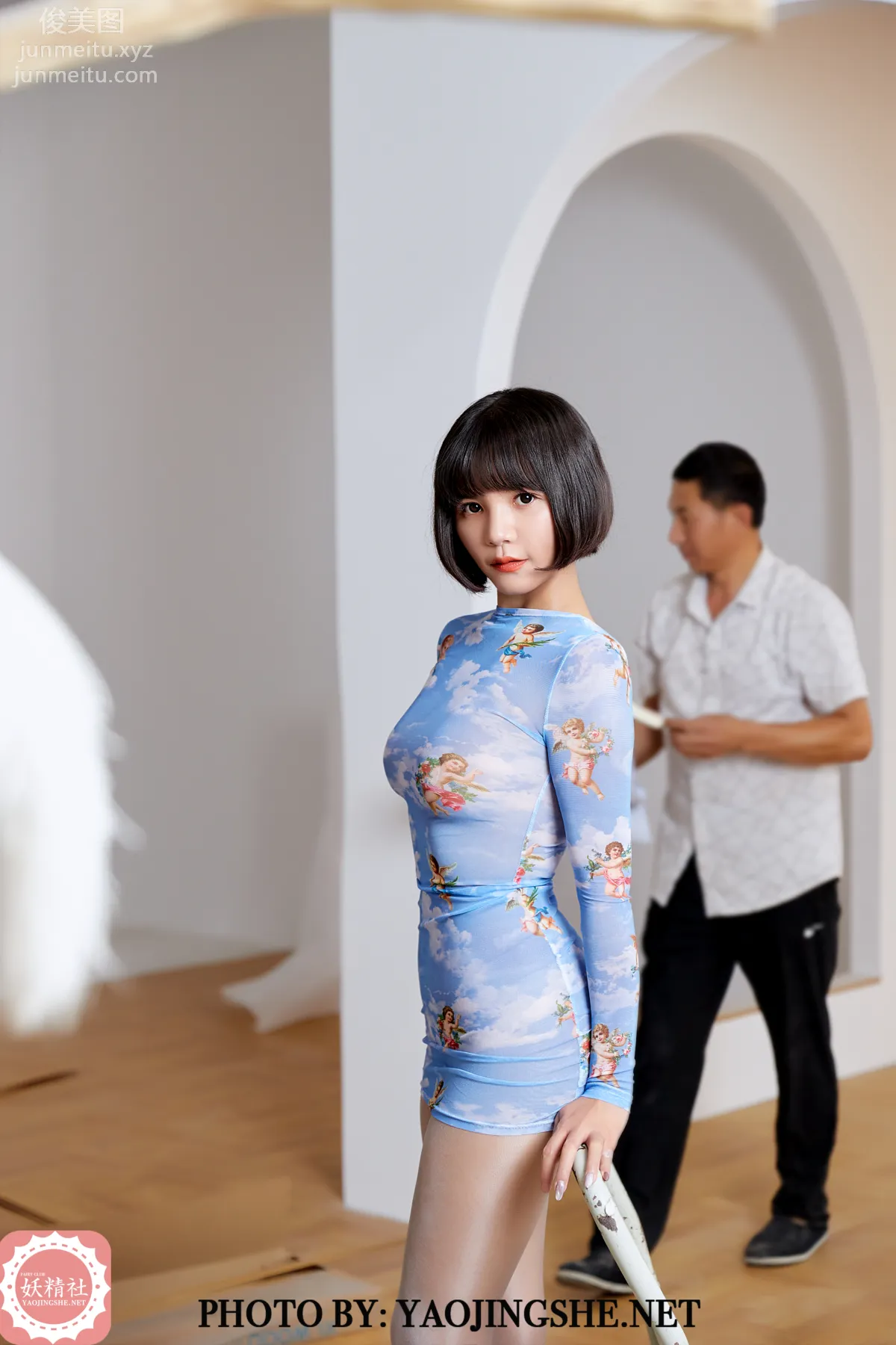 [FAIRY CLUB妖精社] 2020.10.22 T2035《裝修工》唐飛飛-極品無内絲T系列 38