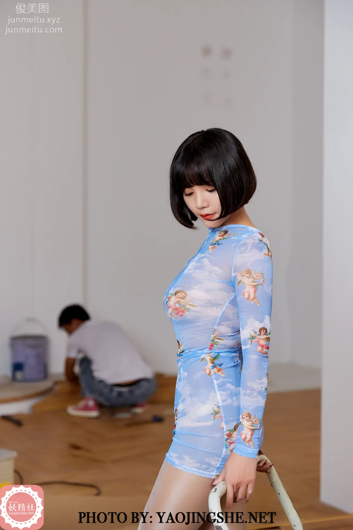 [FAIRY CLUB妖精社] 2020.10.22 T2035《裝修工》唐飛飛-極品無内絲T系列 40