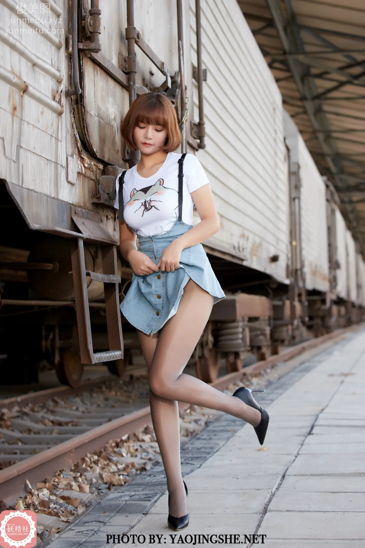 [FAIRY CLUB妖精社] 2020.11.04 T2038《過客》唐飛飛-極品無内絲T系列 55