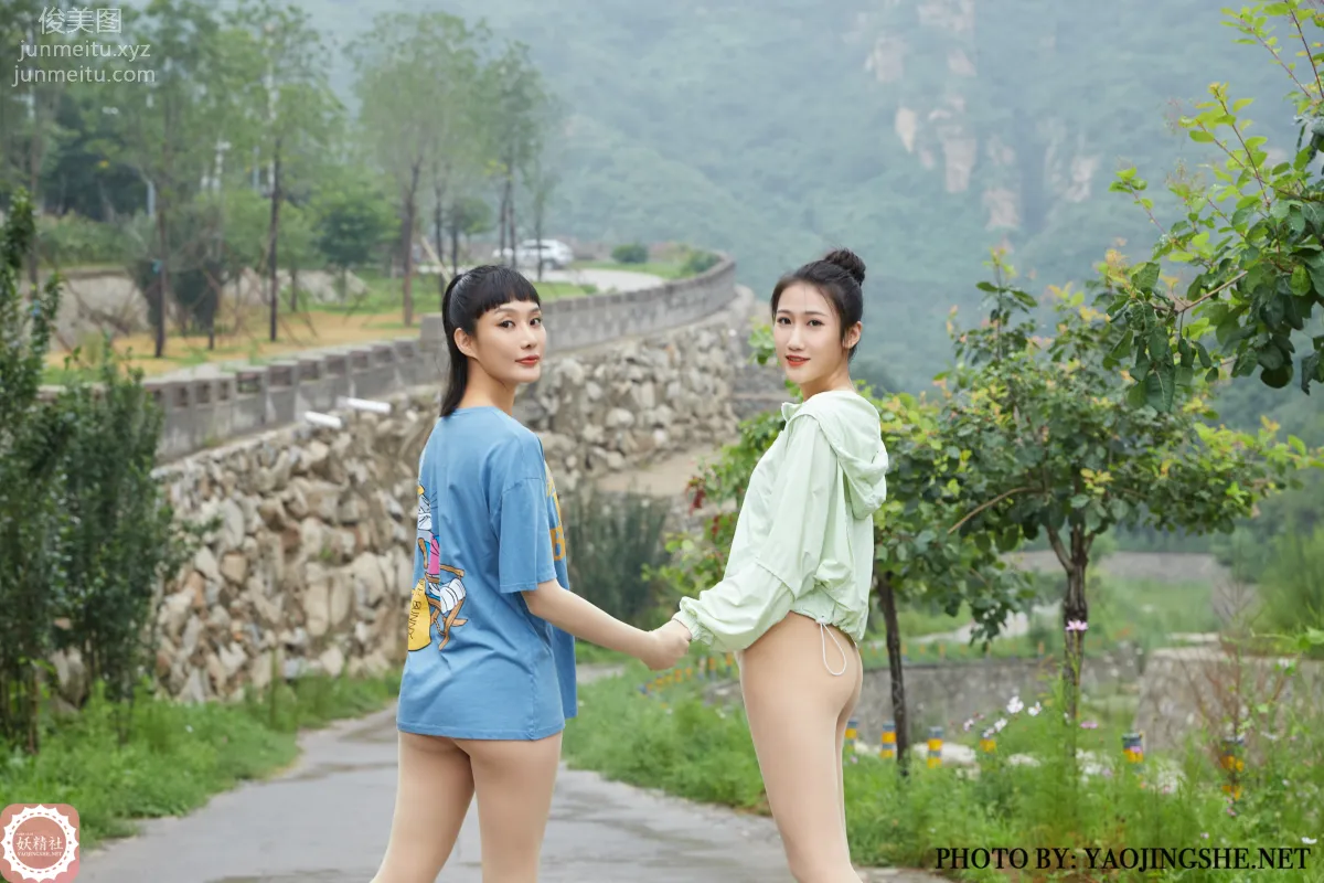 [FAIRY CLUB妖精社] 2020.11.18 T2040《郊遊》可可&思文-極品無内絲T系列 4