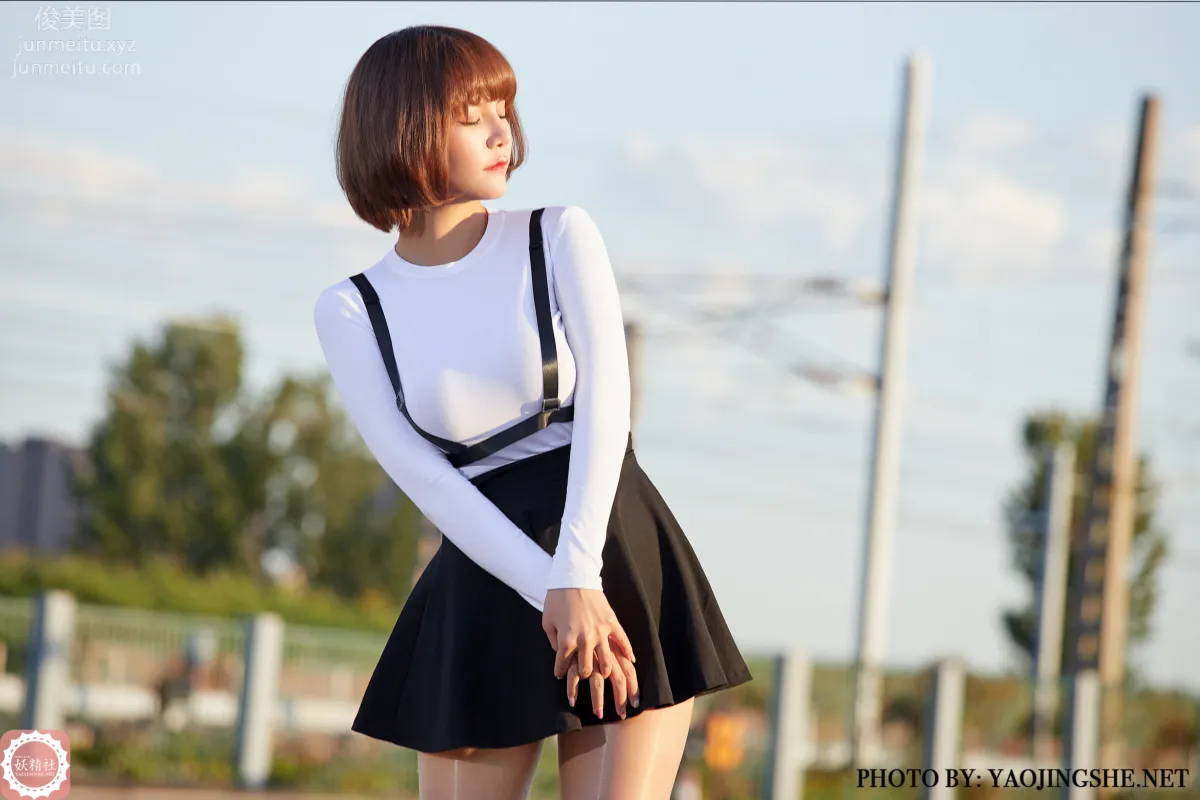[FAIRY CLUB妖精社] 2020.11.28 T2042《逆光車站》唐飛飛-極品無内絲T系列 67